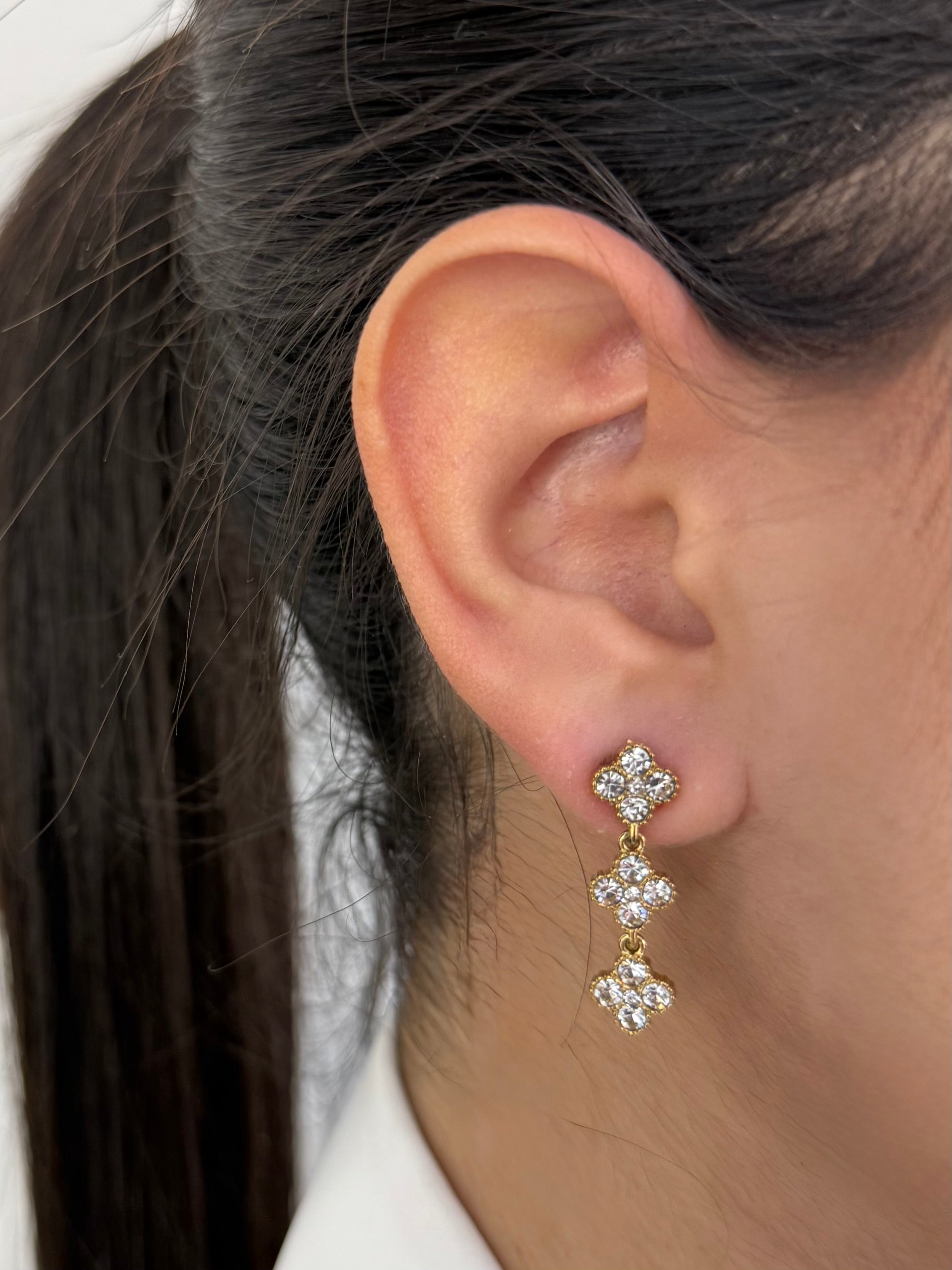 Orecchini Diana White