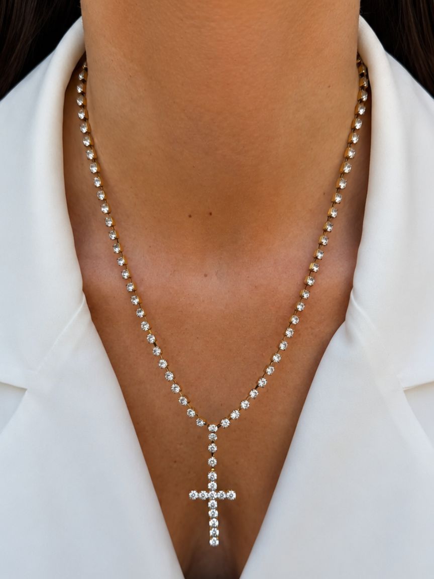 Collana Angelica White