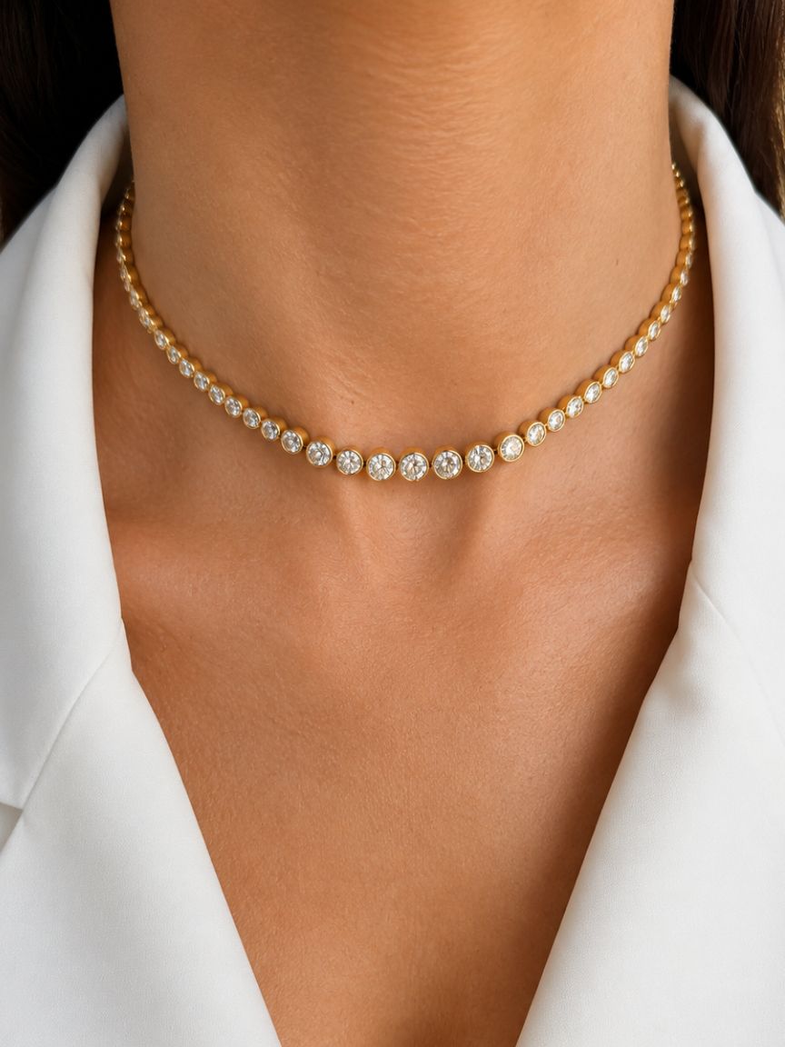 Collana Sachi White