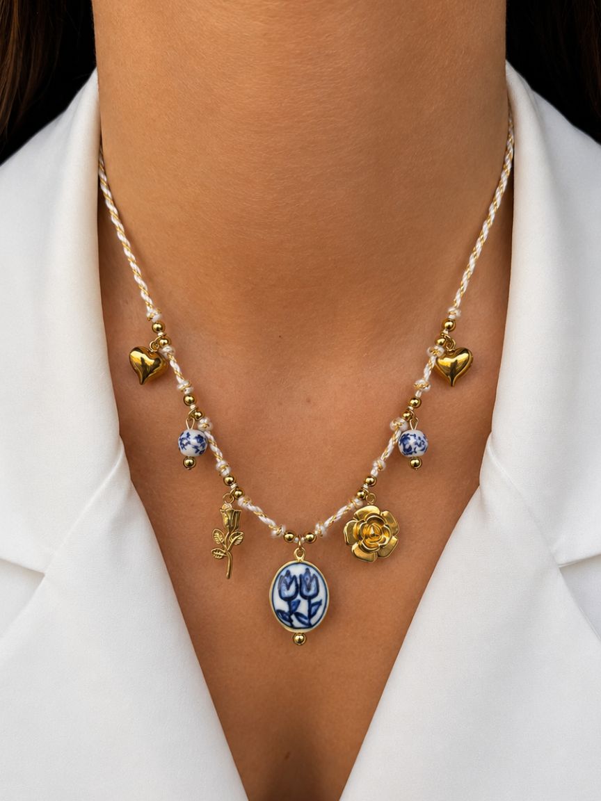 Collana Cipro White