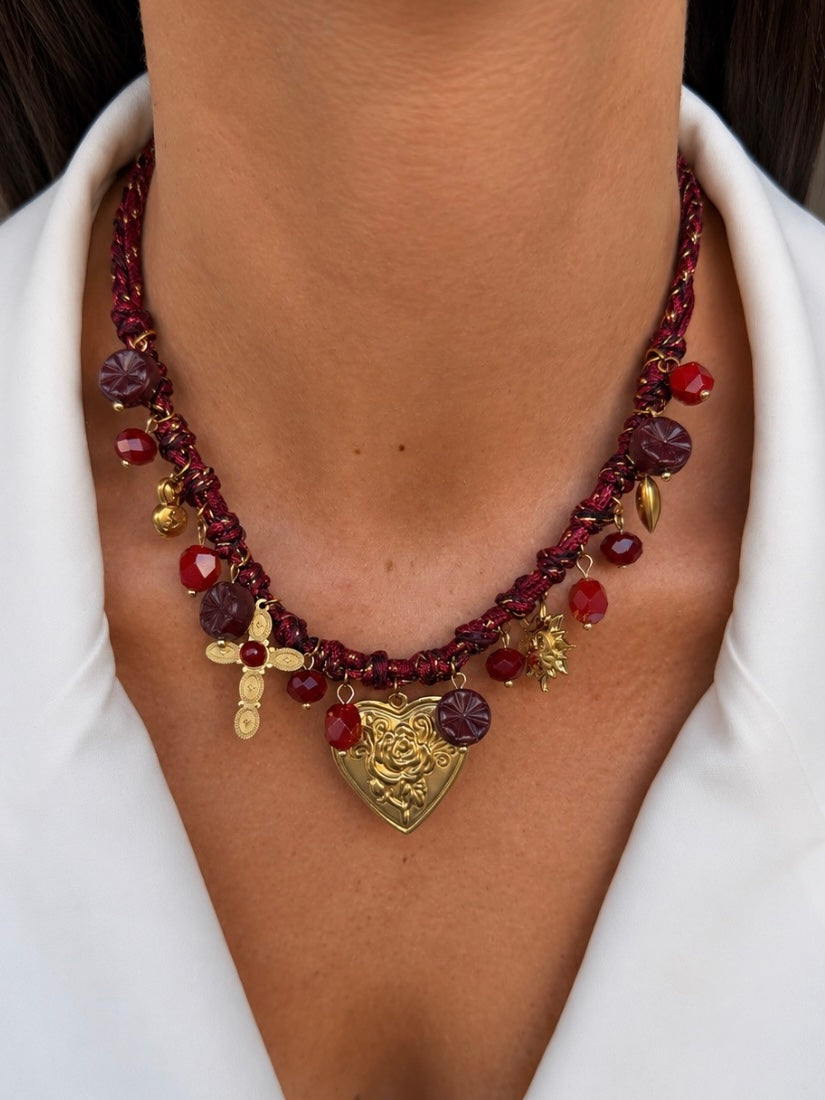 Collana Morea Red