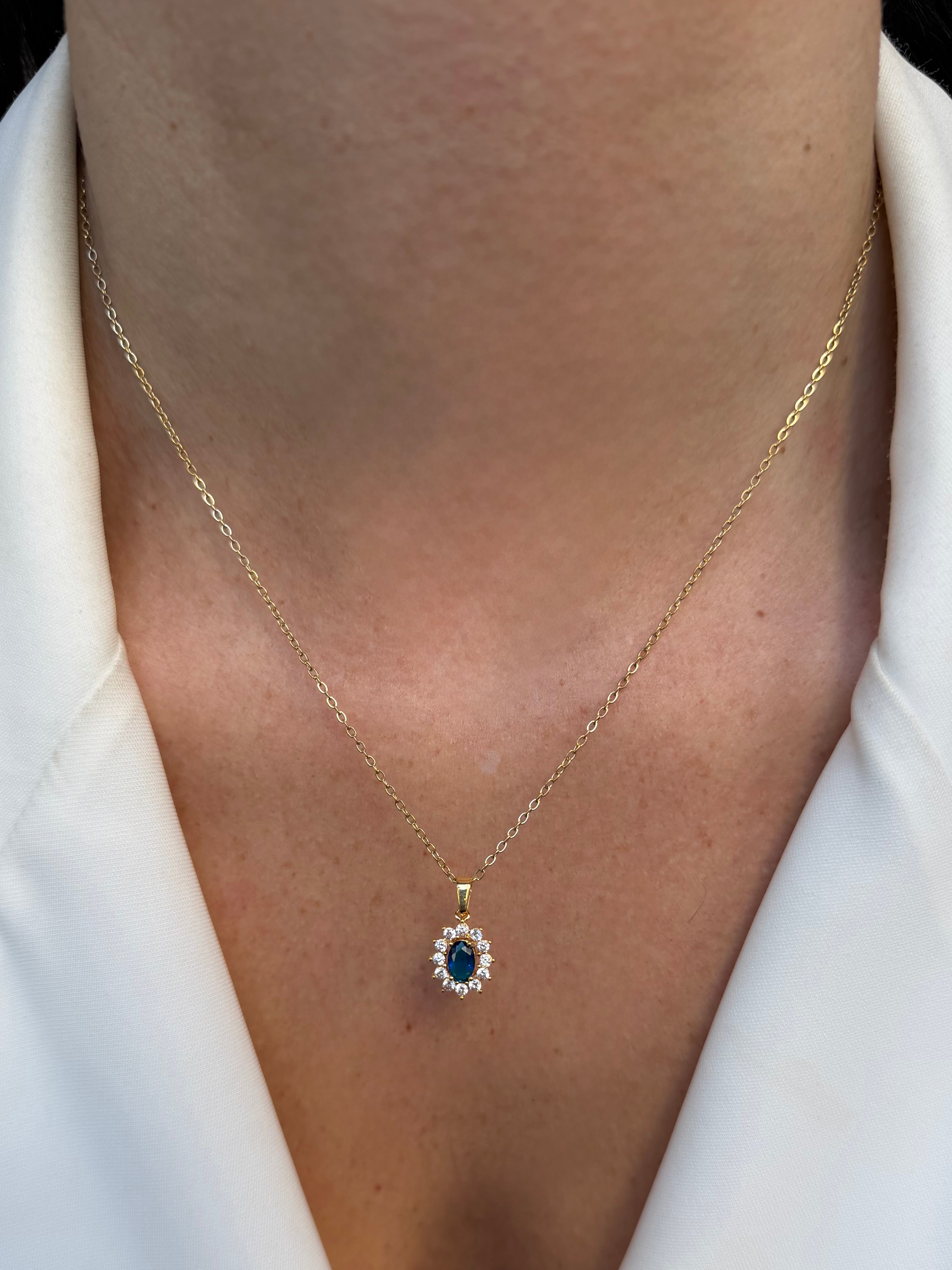 Collana Juliette Blu