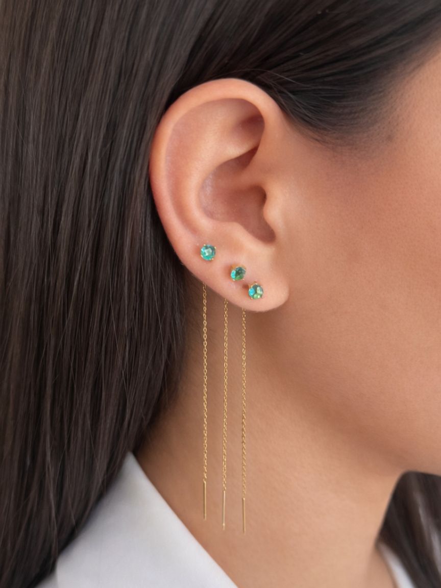 Set Orecchini Lima Sky Blue