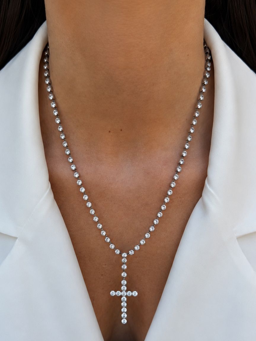 Collana Angelica White