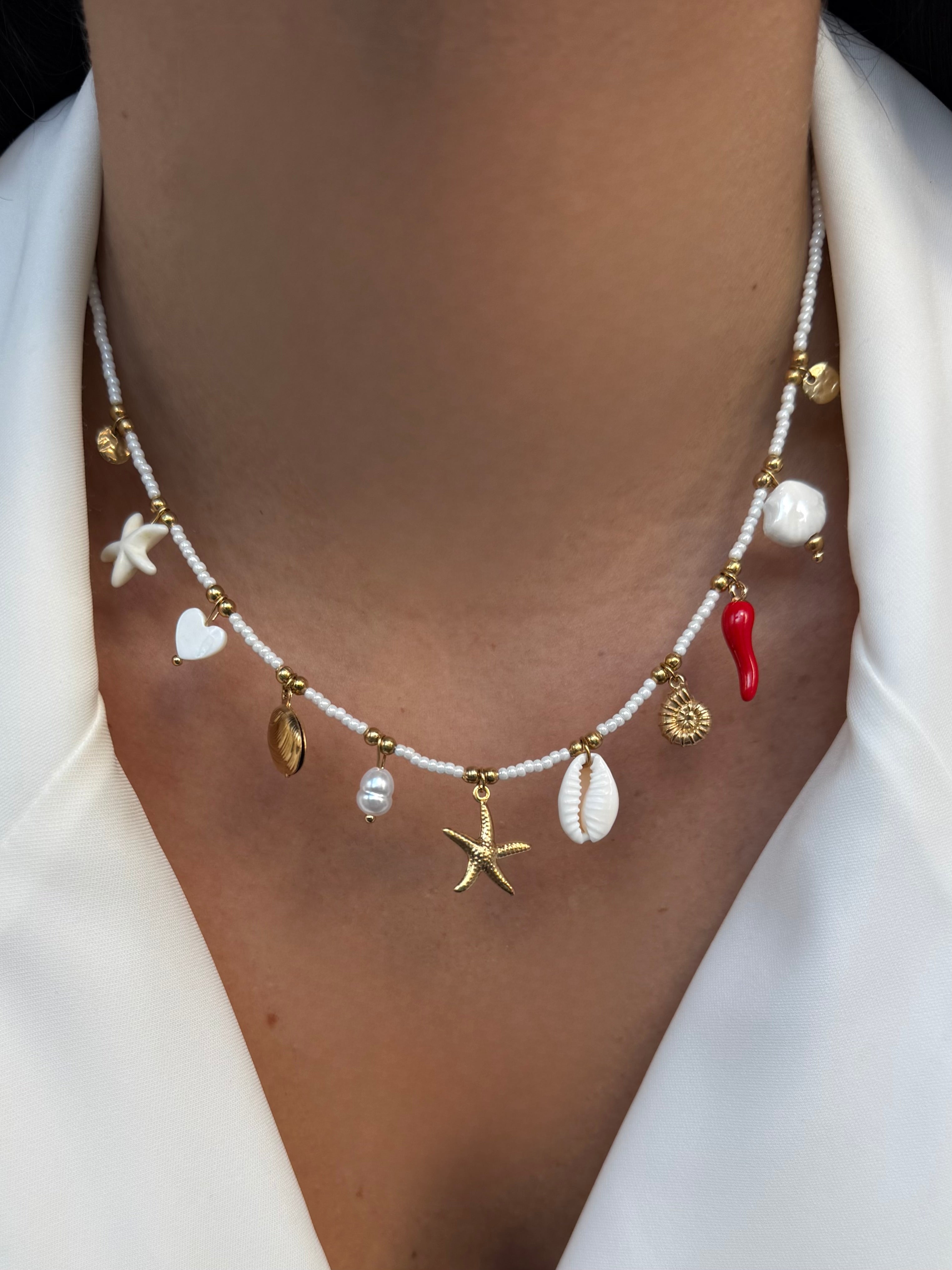 Collana Panarea White