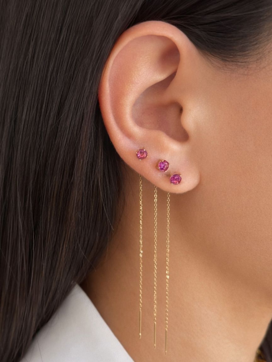 Set Orecchini Lima Purple