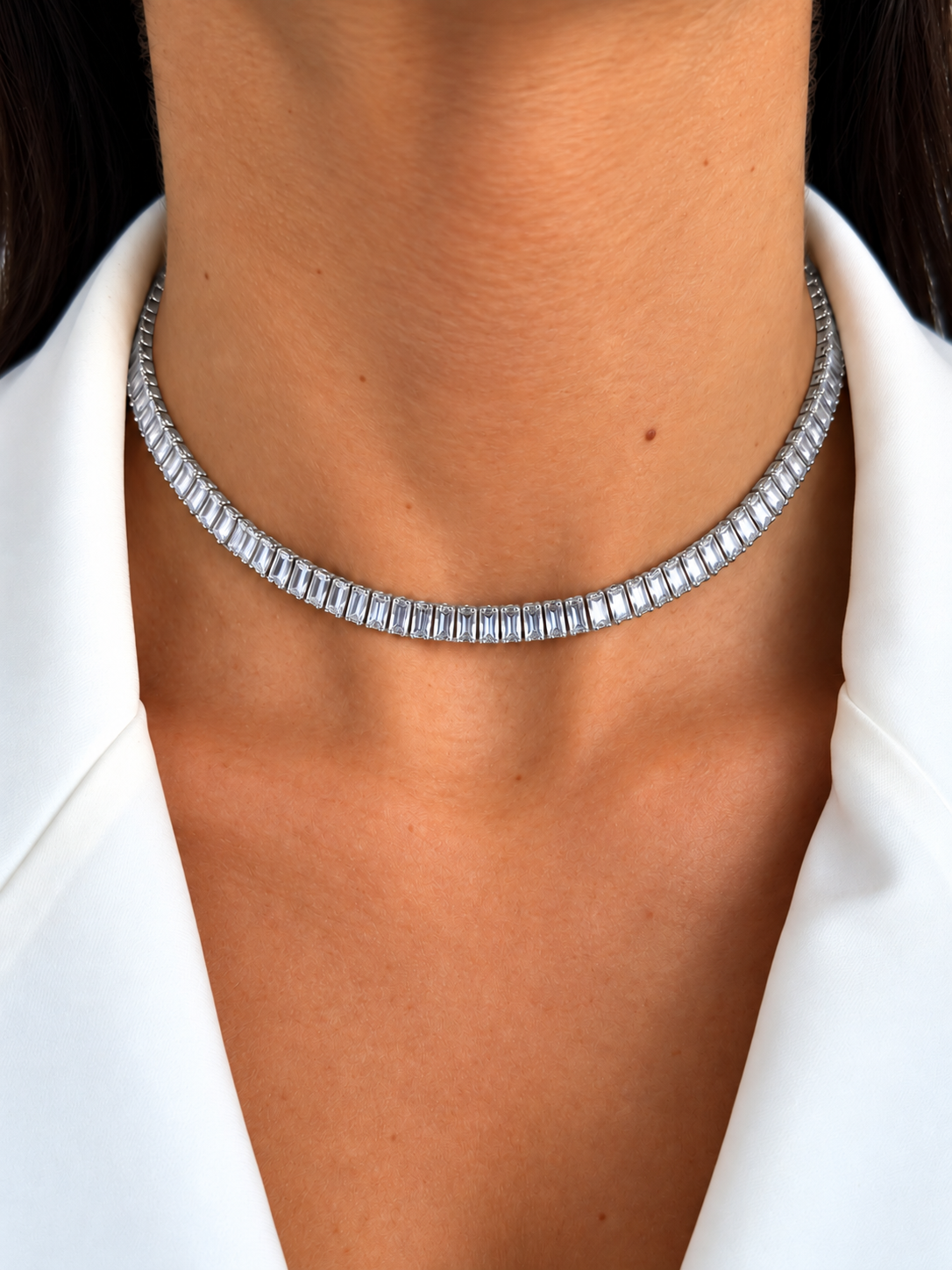 Collana Georgette White