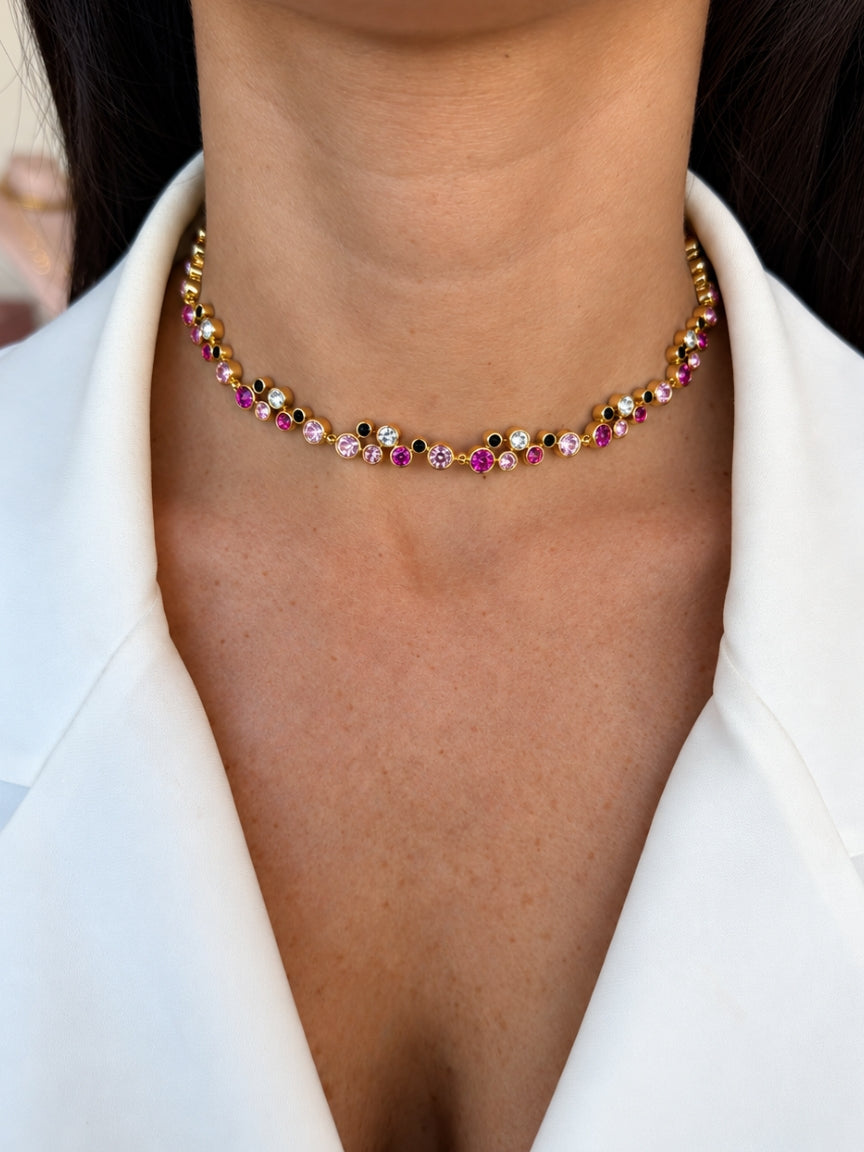 Collana Annie Pink