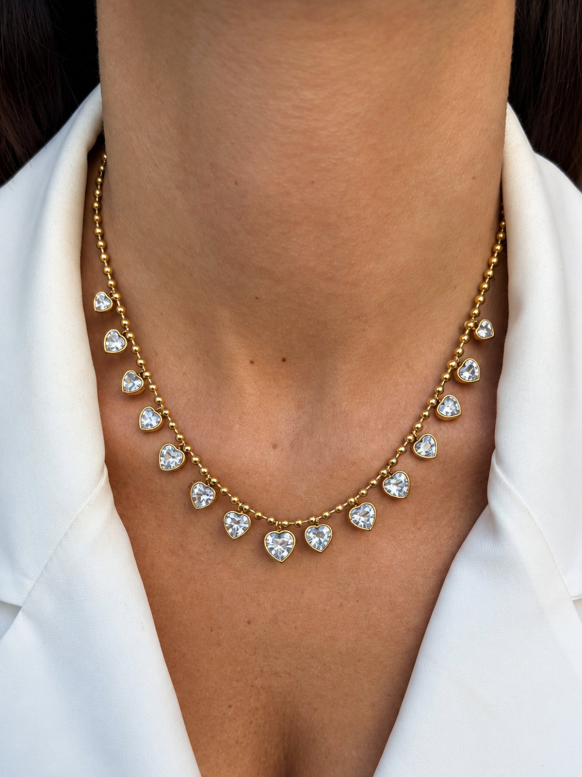 Collana Lea White