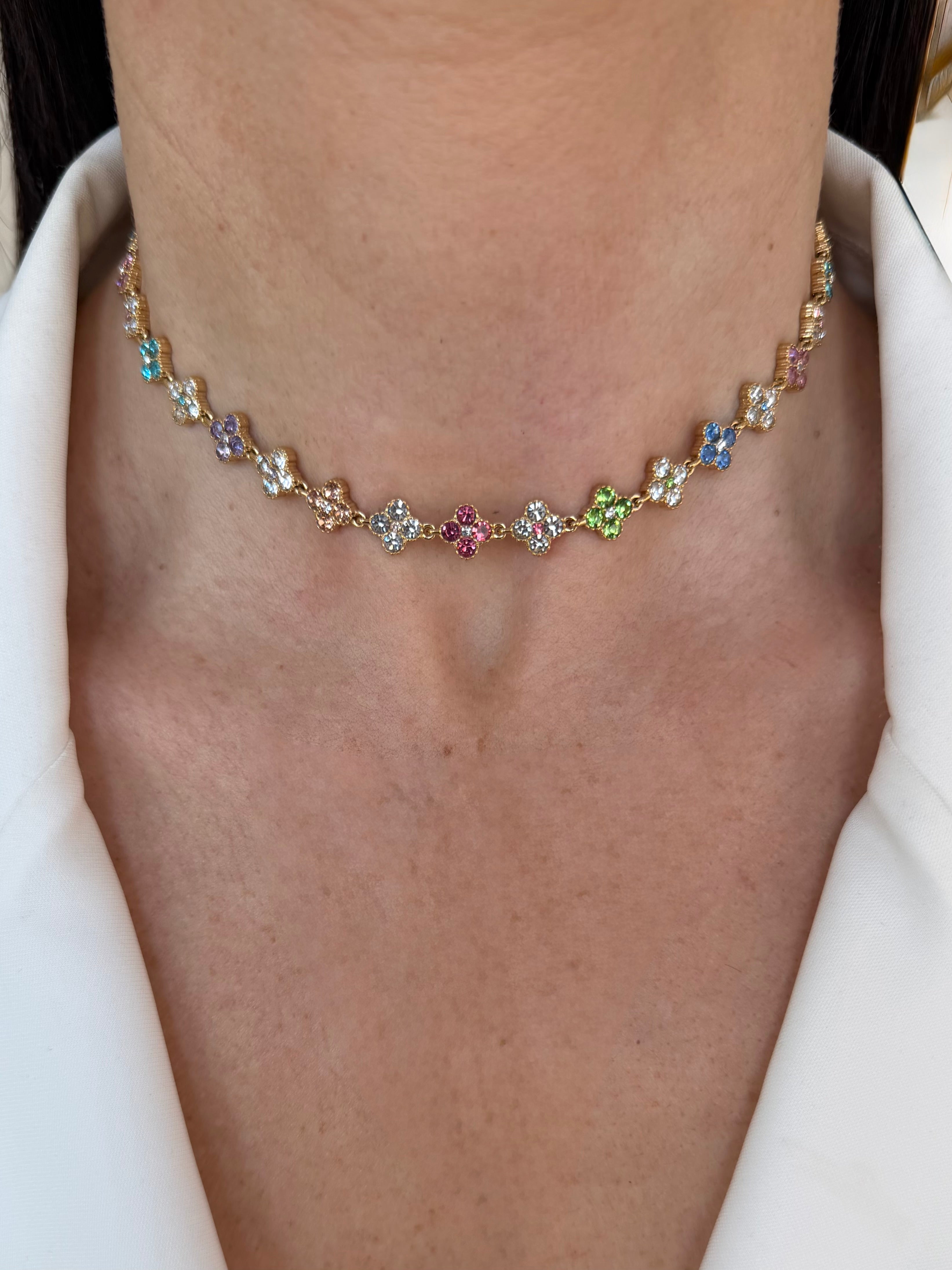 Collana Diana Pink light