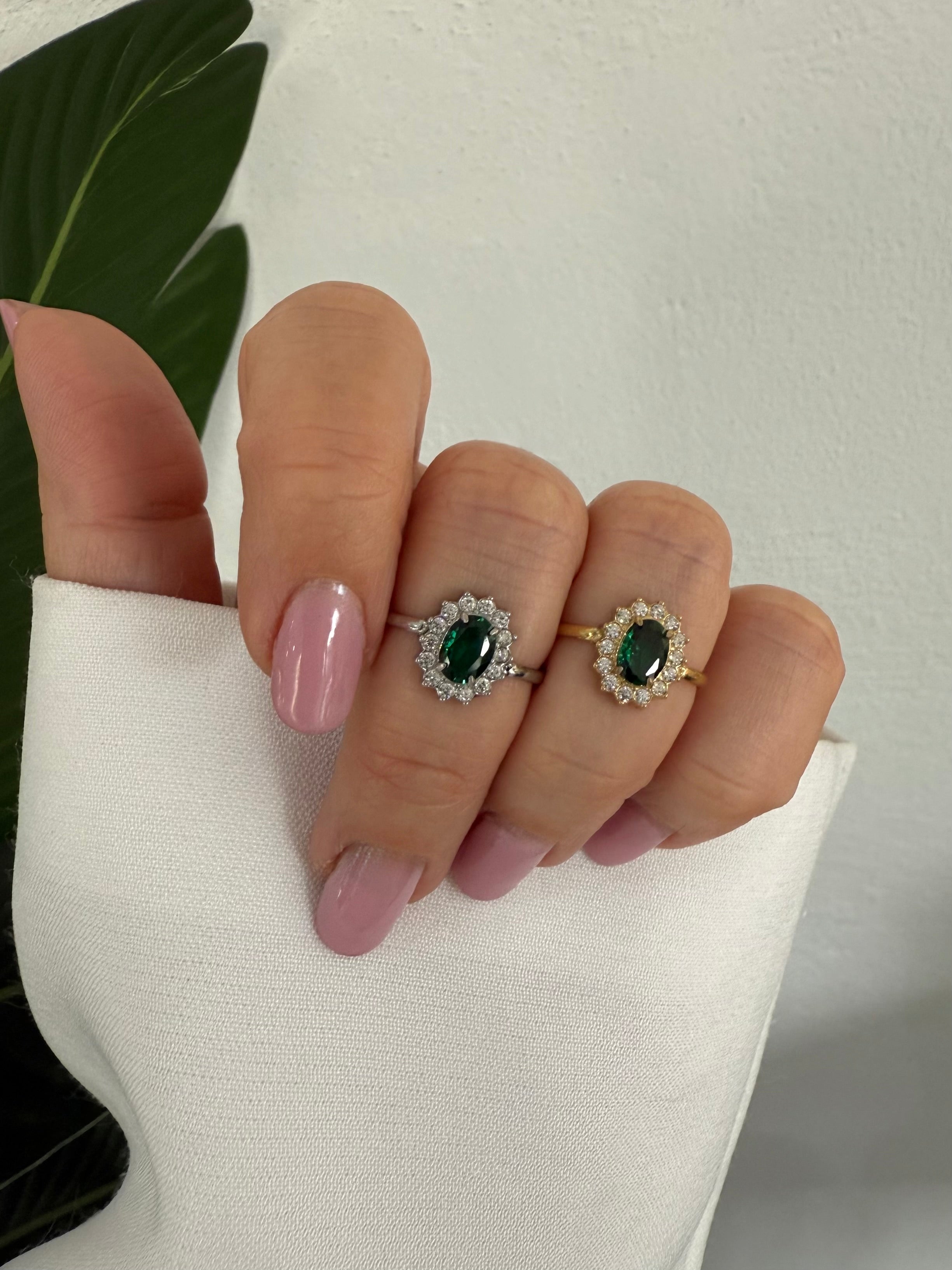 Anello Juliette Green