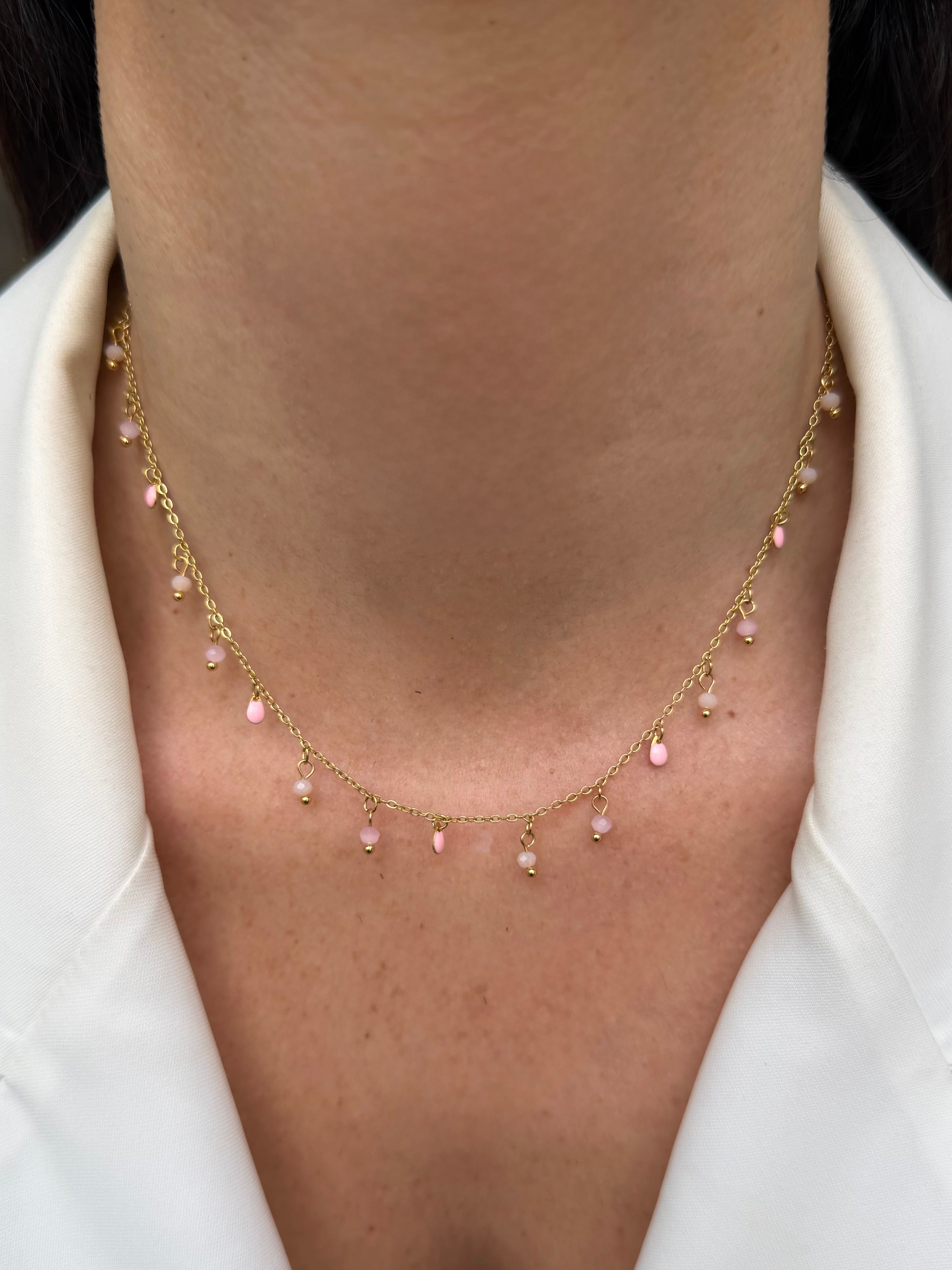 Collana Siri Pink
