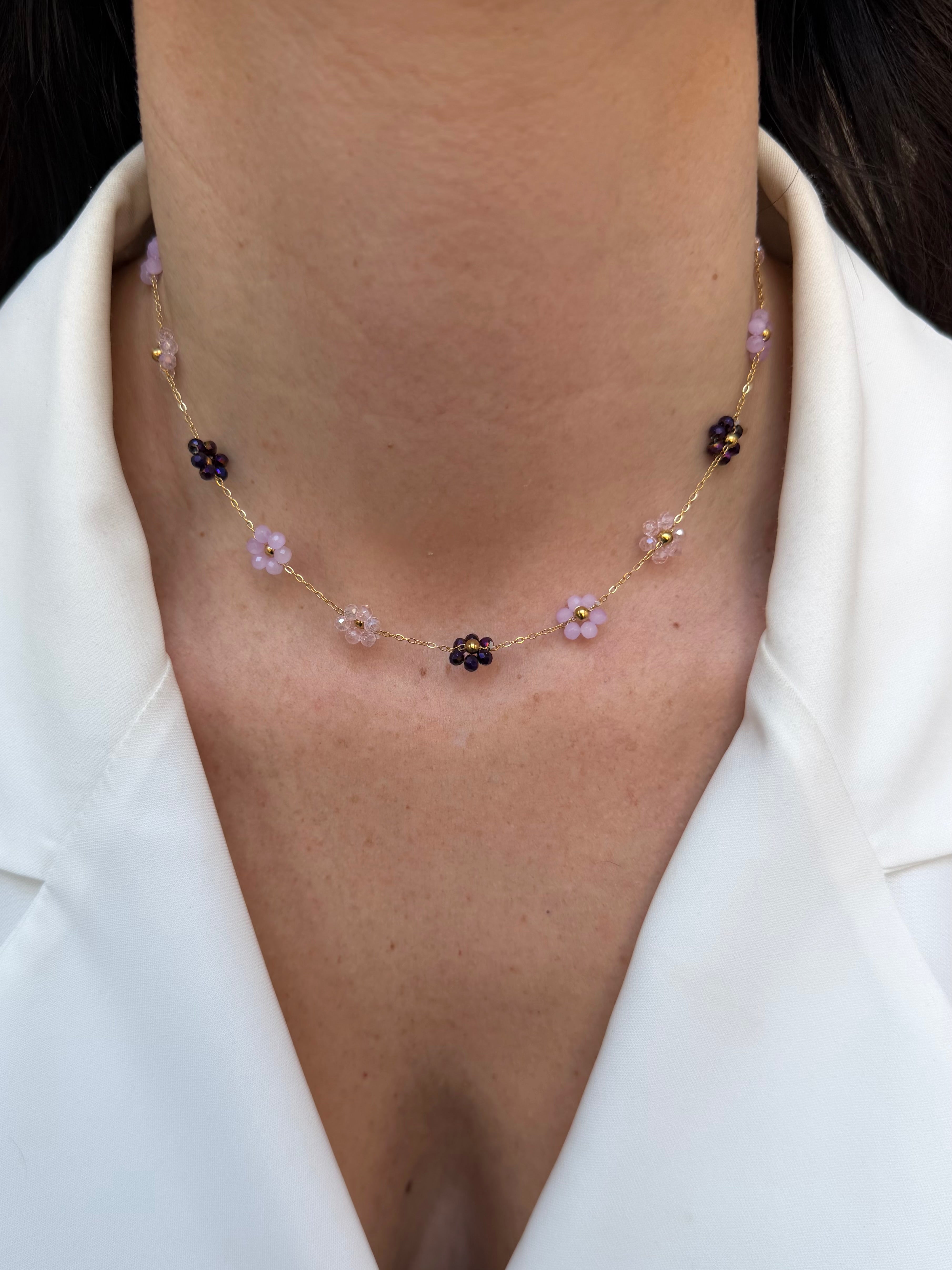 Collana Taormina Purple