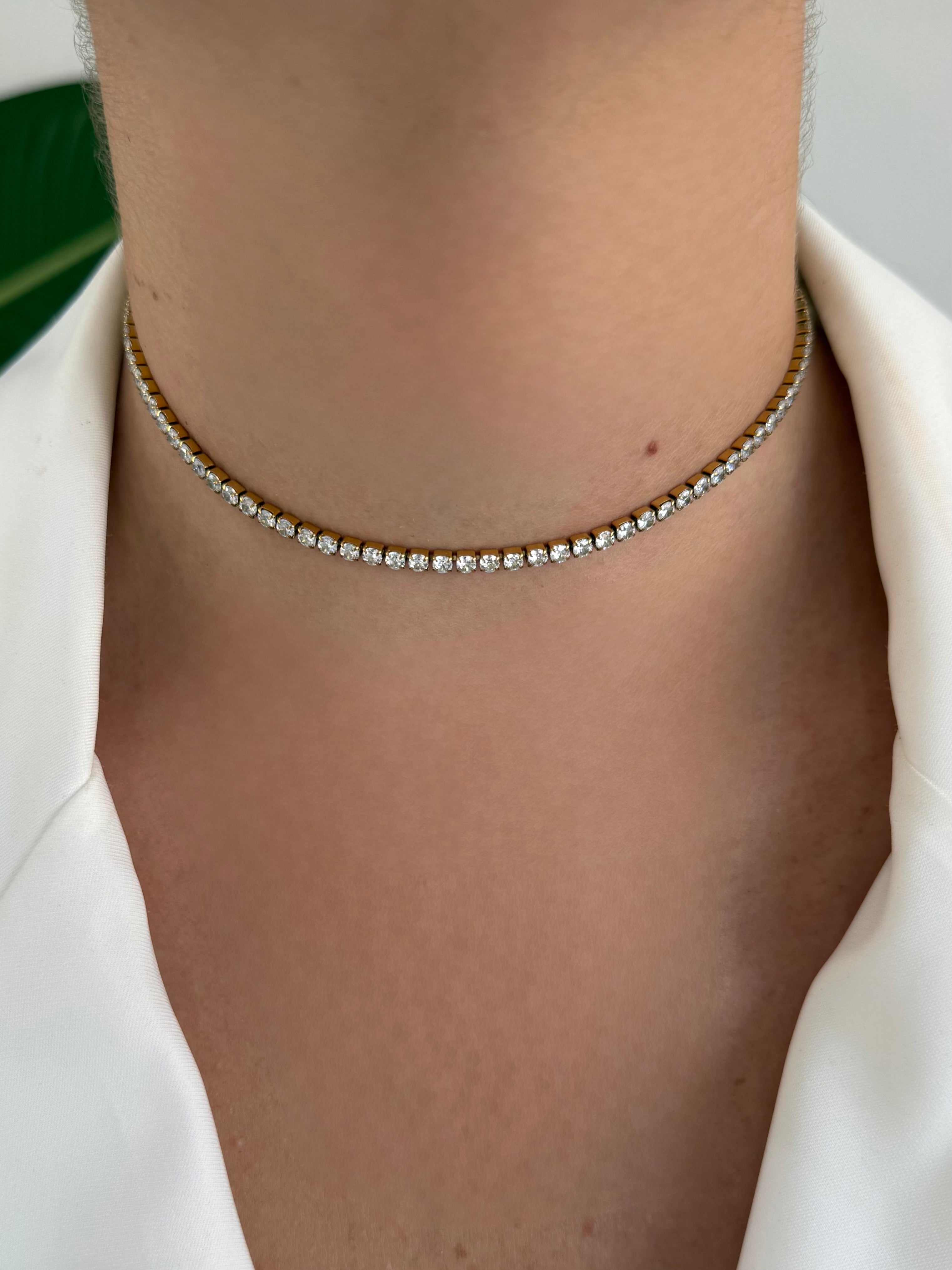 Collana Tennis Choker