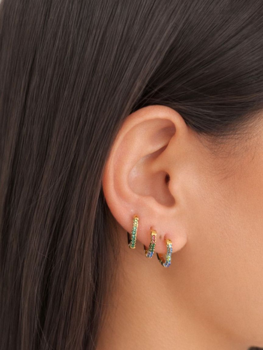 Set Orecchini Corinne Love Sky