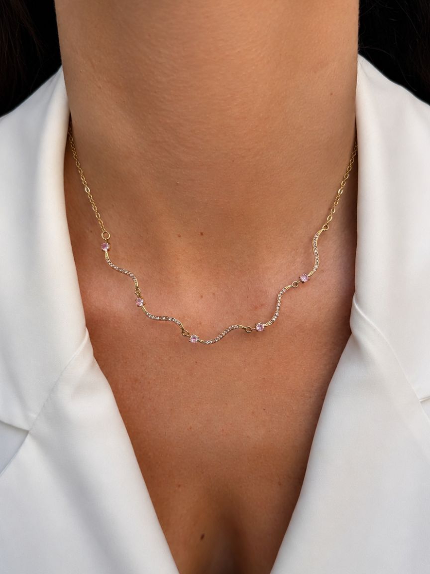 Collana Riviera Pink