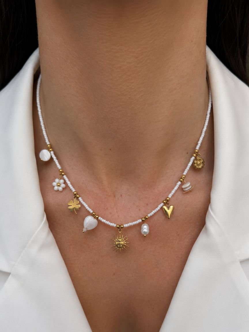 Collana Positano White