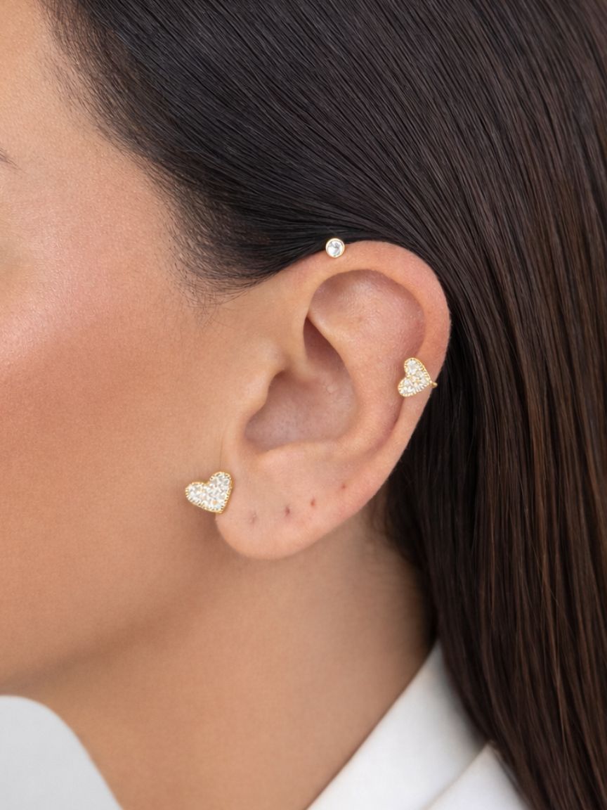 Mono Orecchino Rigido Love