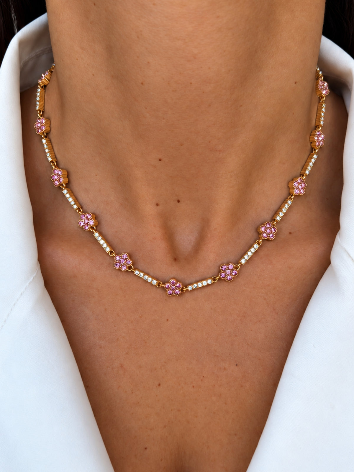 Collana Marbella Pink