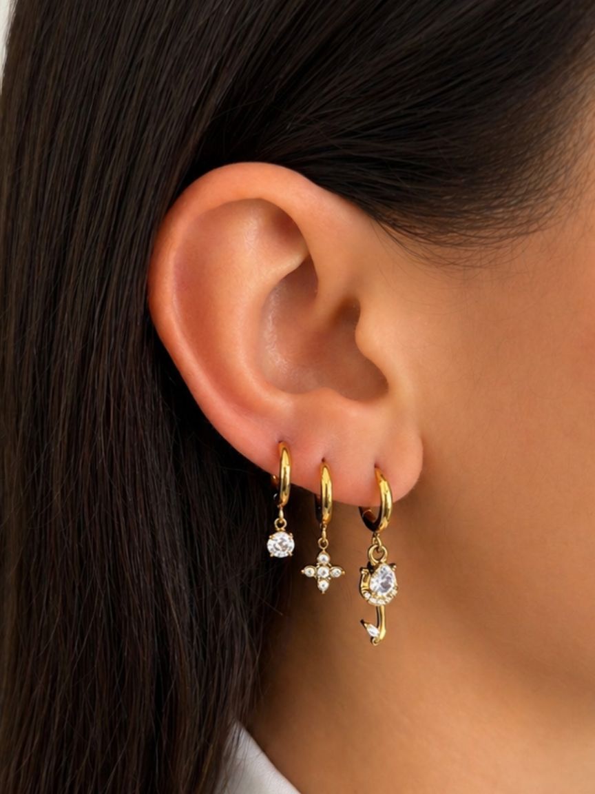 Set Orecchini Flower