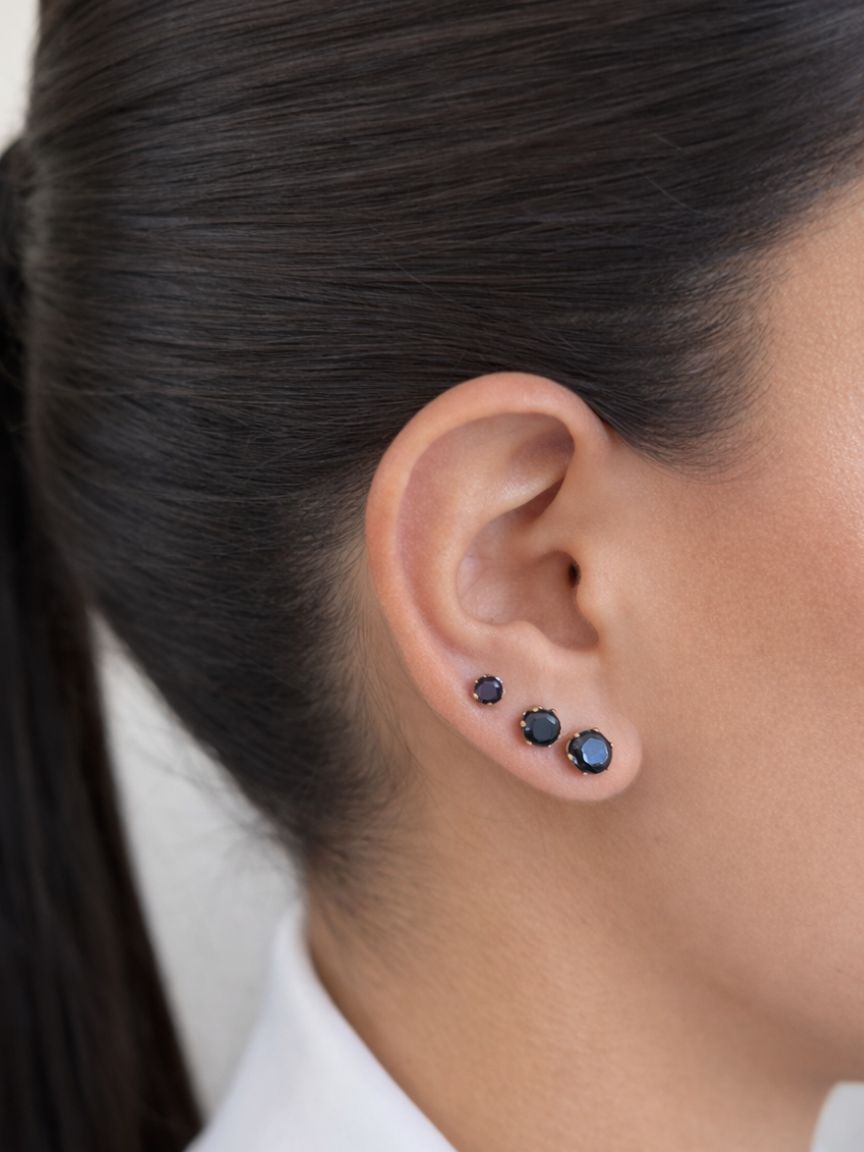 Set Orecchini Sophie Black