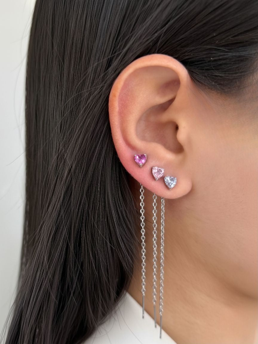 Set Orecchini Love Pink