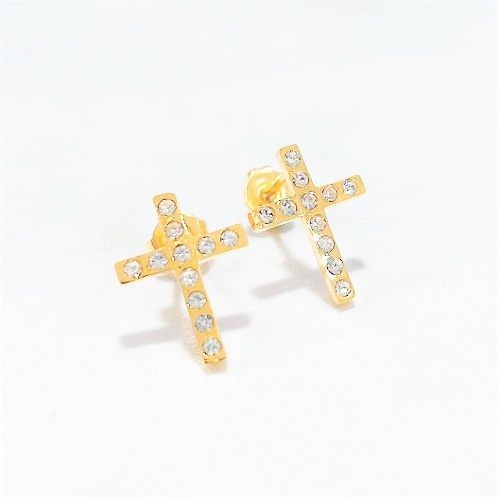 Orecchini Croce Mini