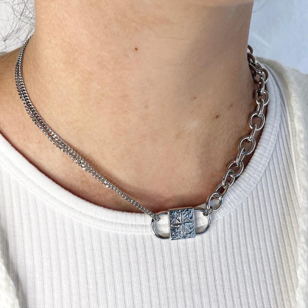 Collana Chunky Lock