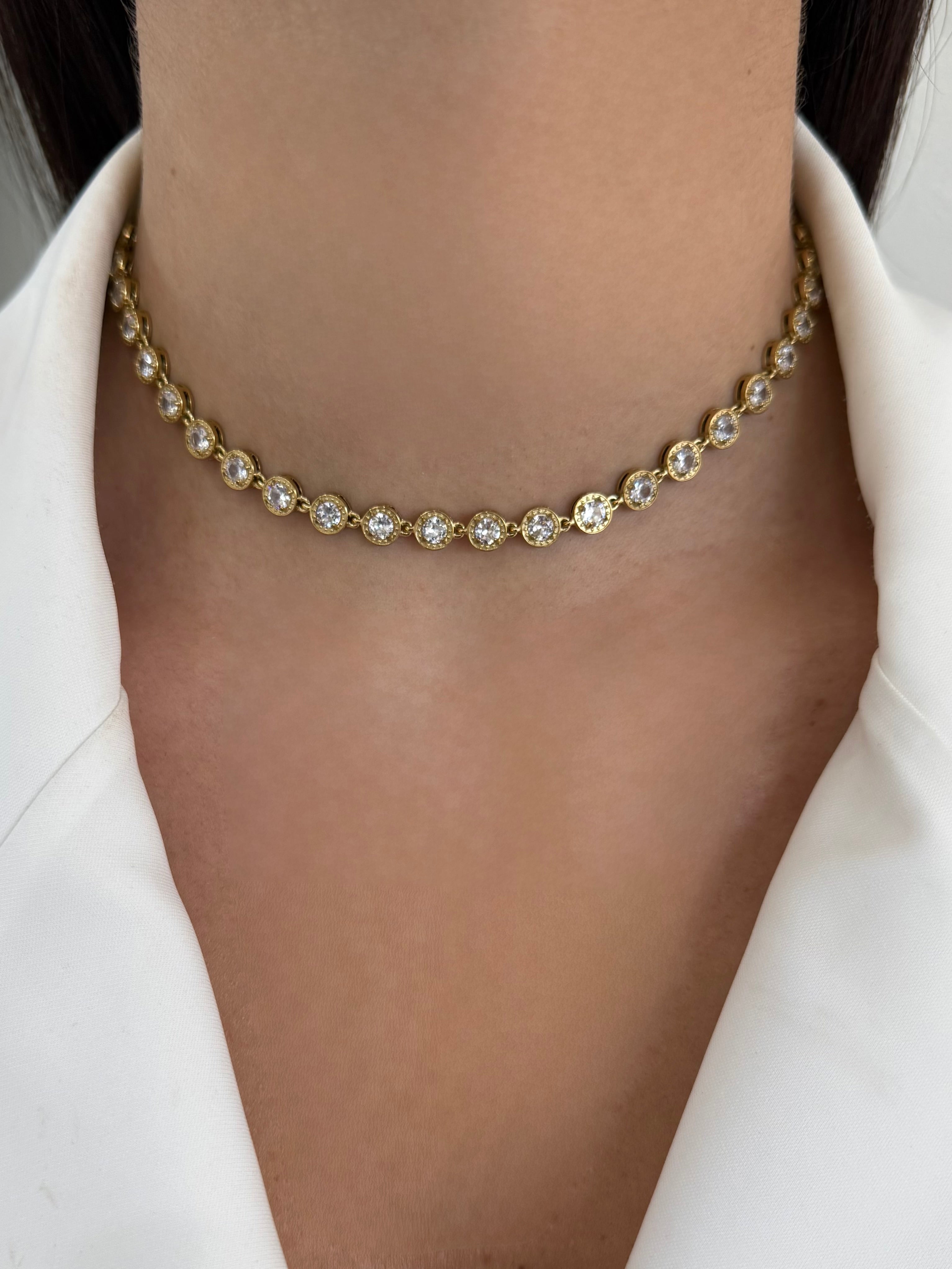 Collana Diletta White