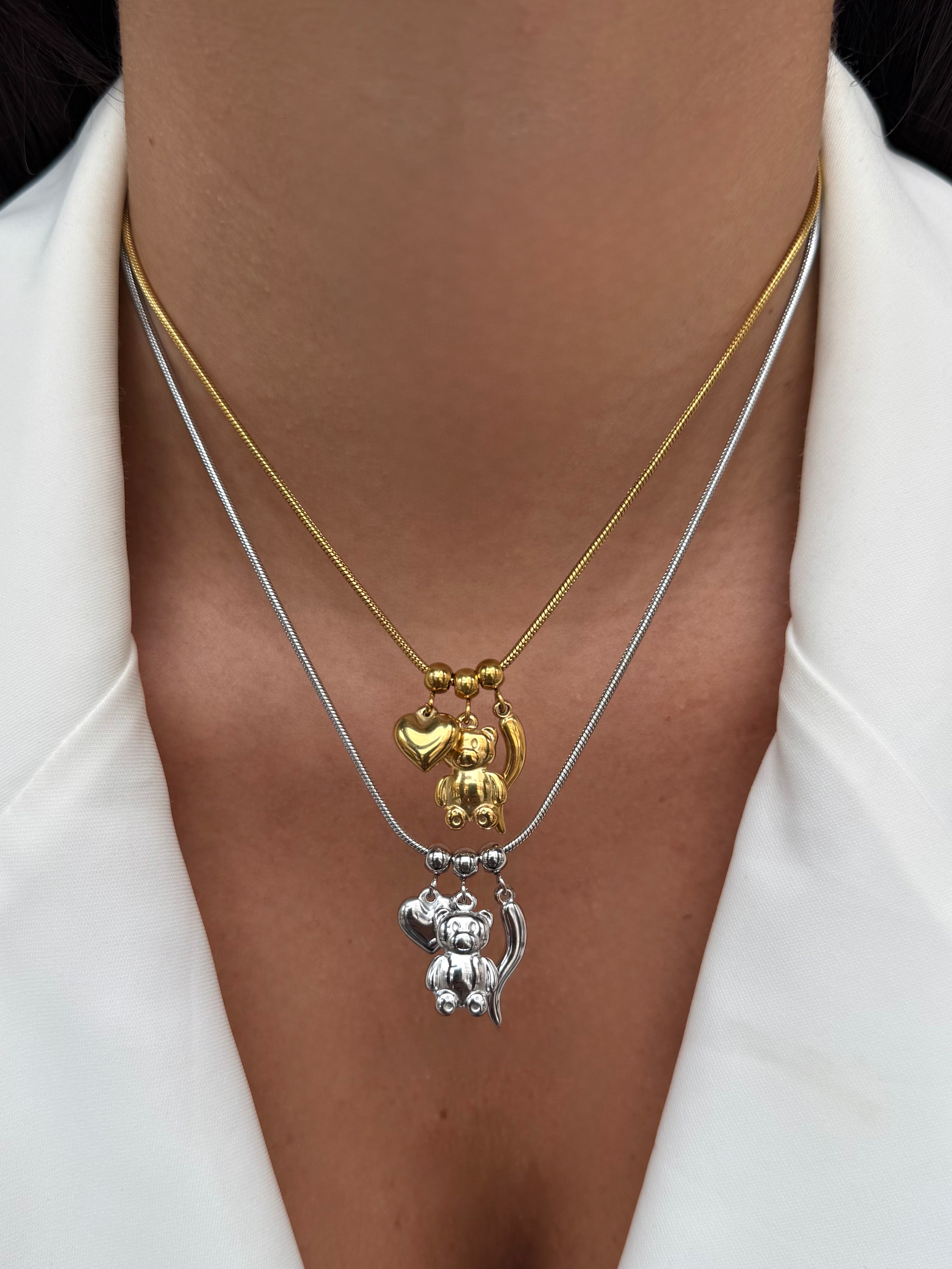 Collana Lucky Teddy