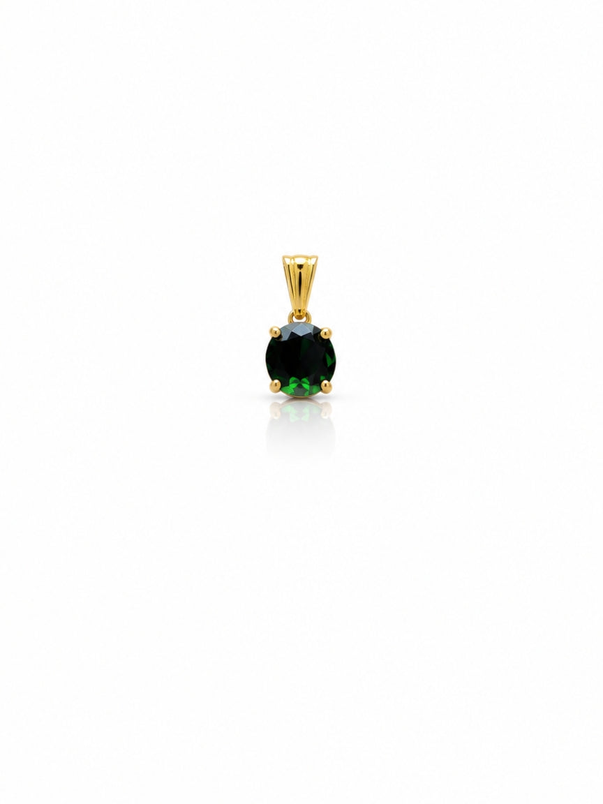 Charm Punto Luce Big Smeraldo