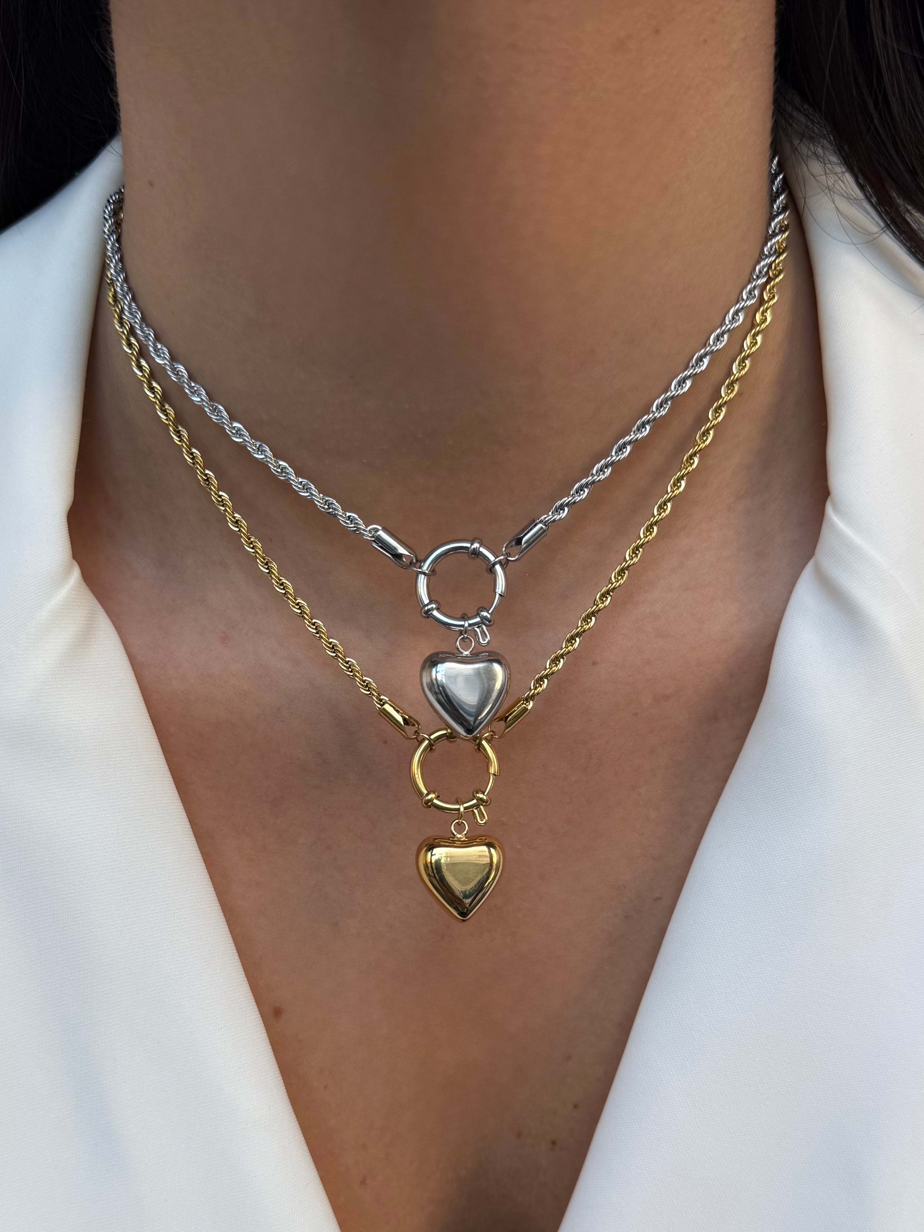 Collana Torchon Love