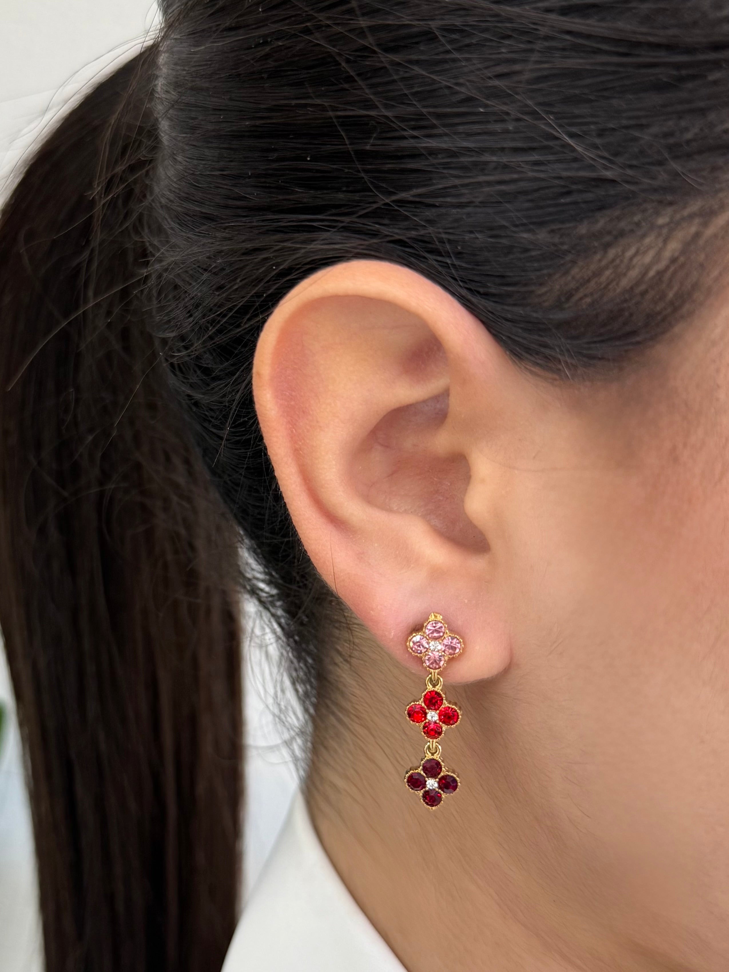 Orecchini Diana Pink