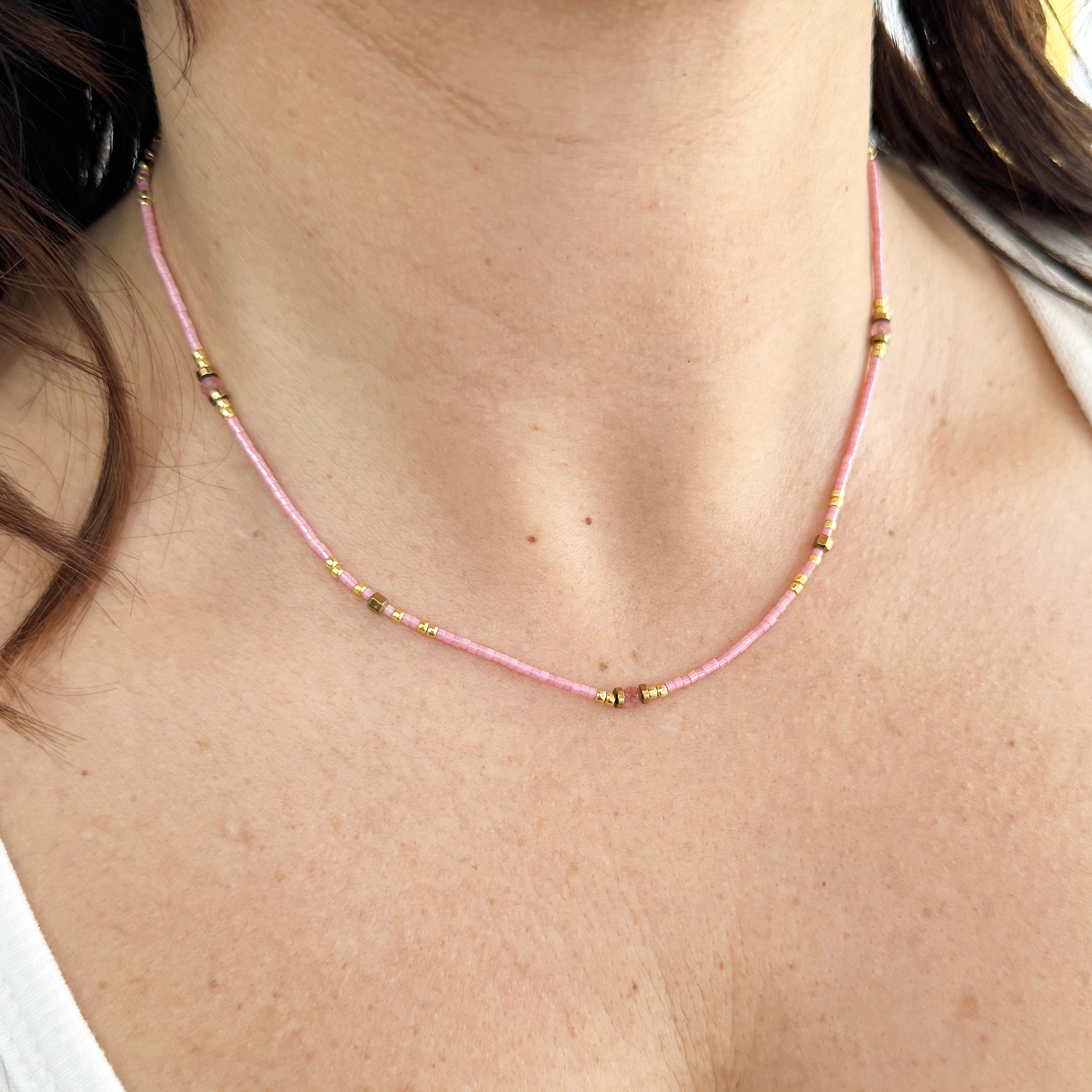 Collana Mini Ibiza Pink