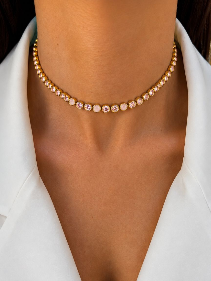 Collana Sachi Pink