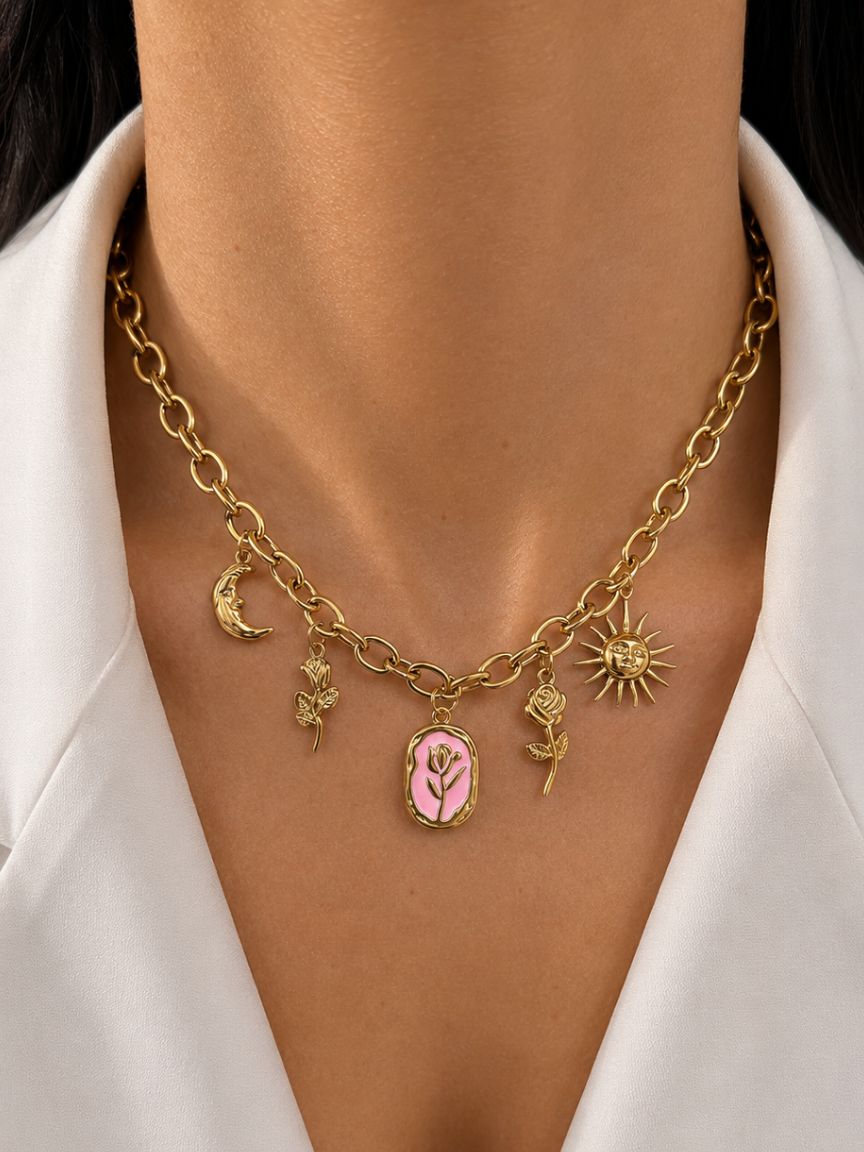Collana Eva Pink