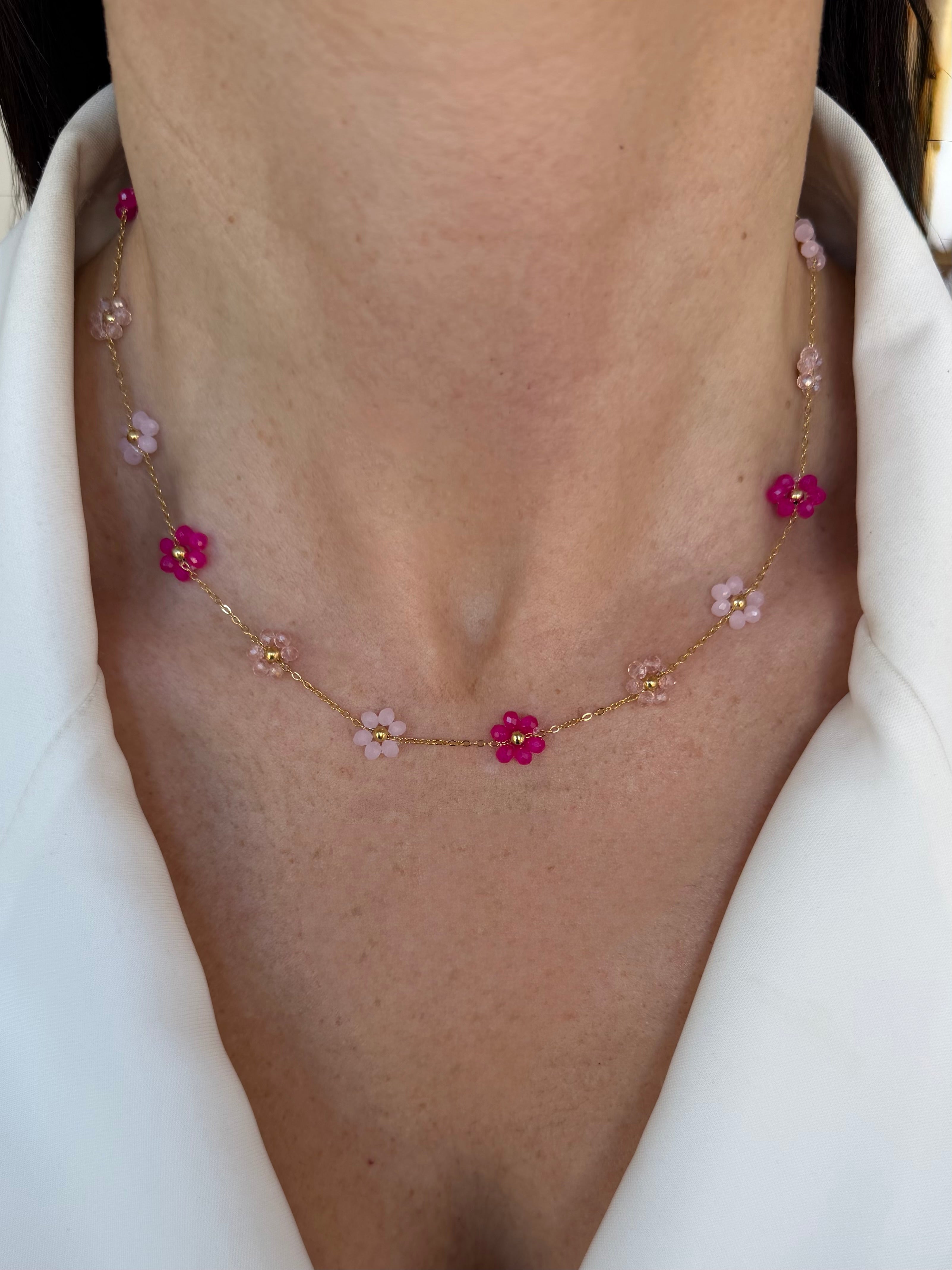 Collana Taormina Pink Light