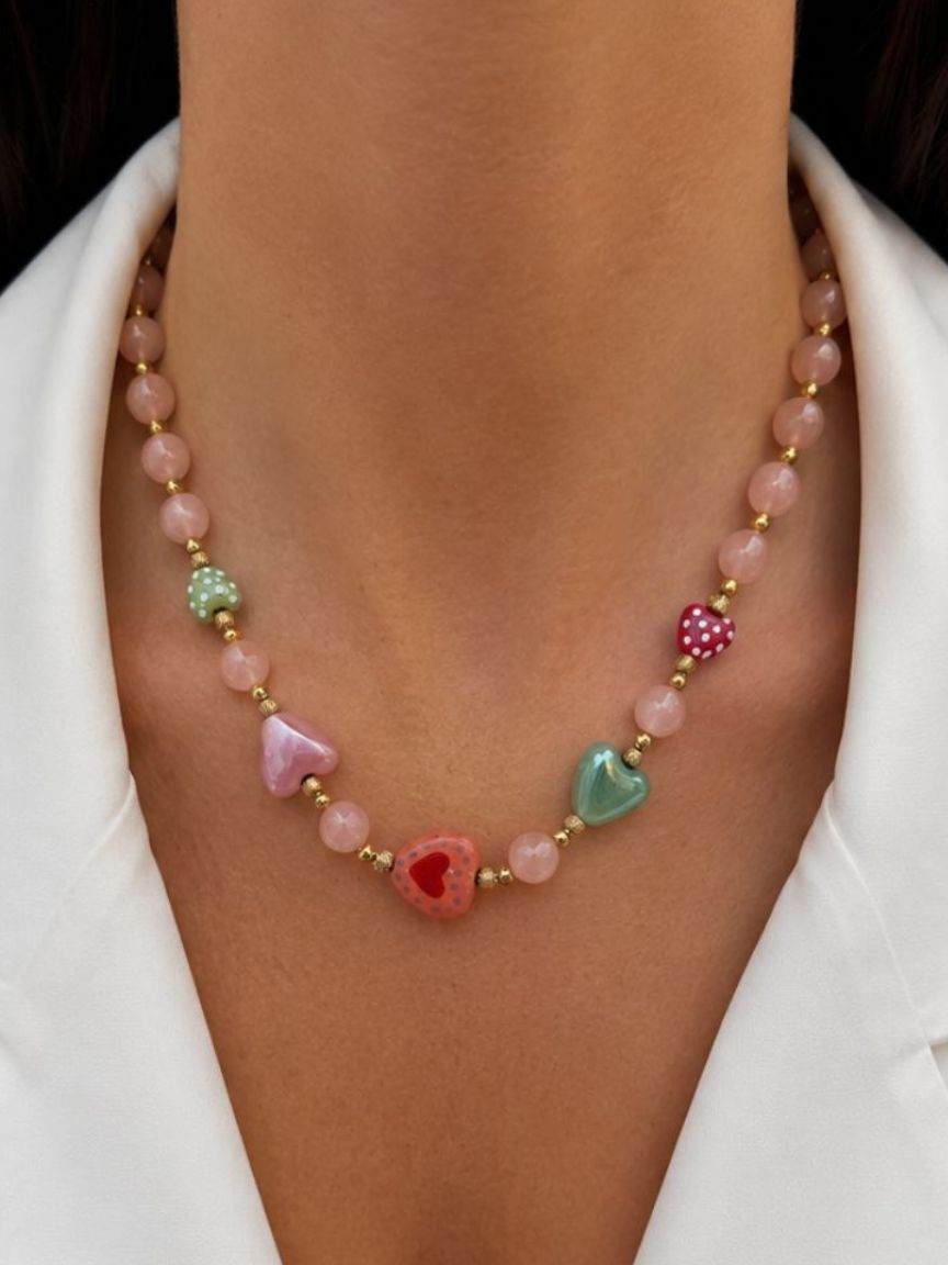 Collana Samoa Pink