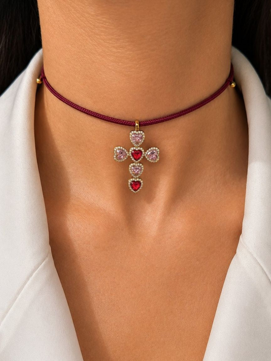 Collana Alma Cherry