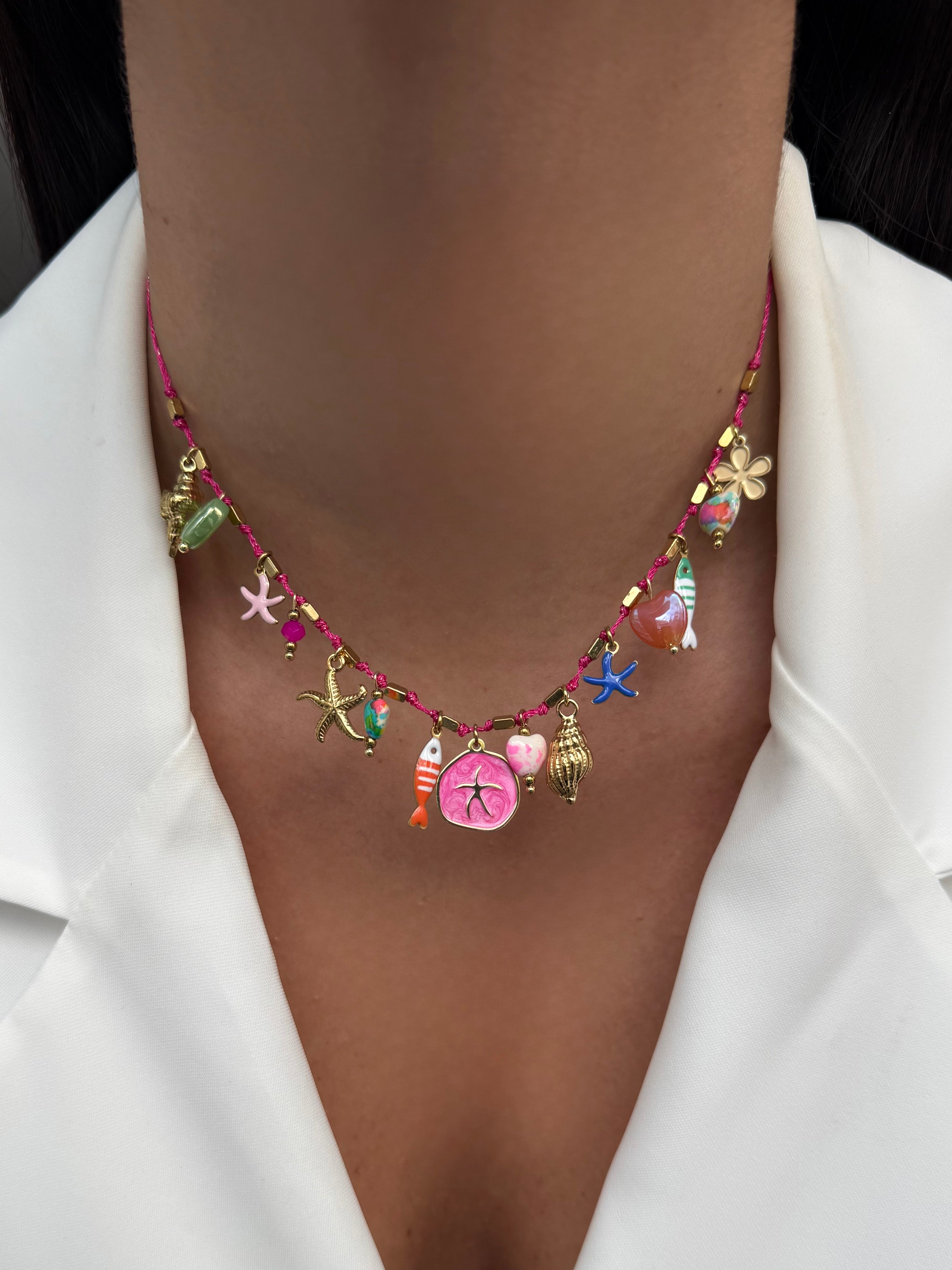Collana Venice Dark Pink