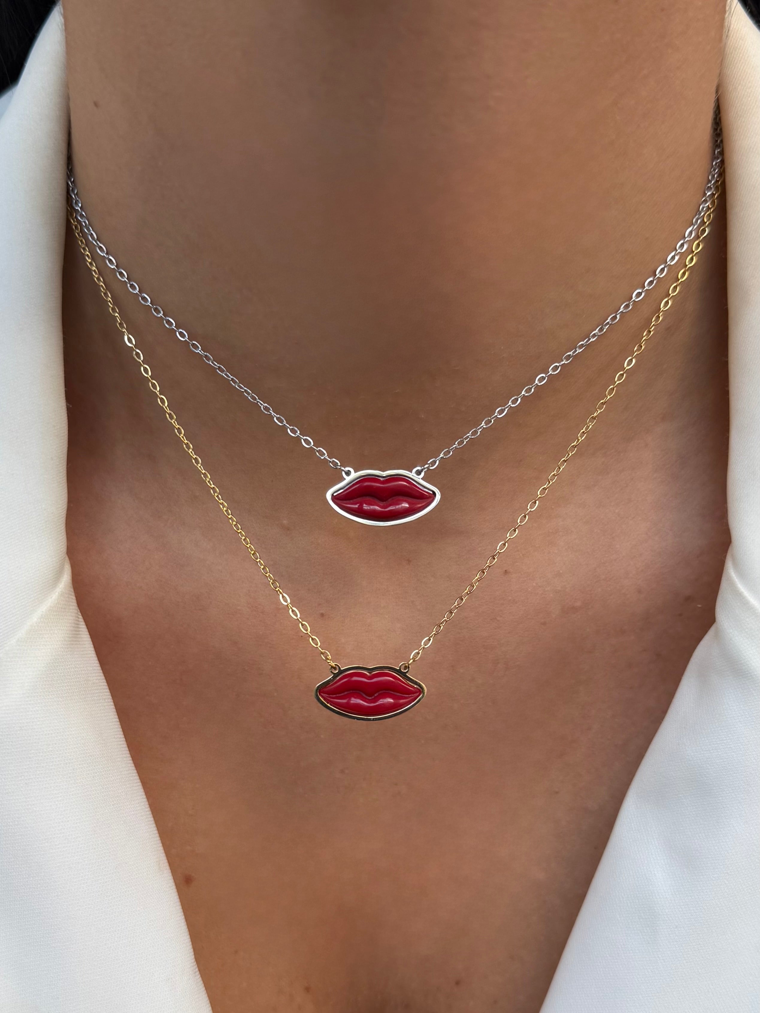 Collana Labbra