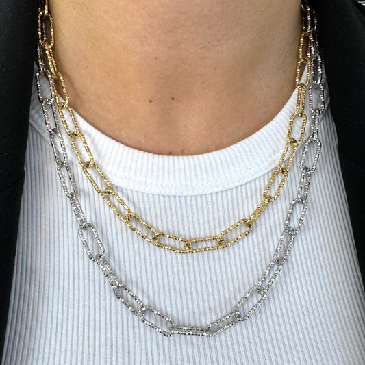 Collana Chain Bicolor