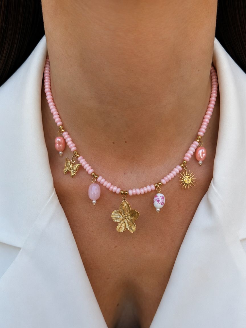 Collana Levisa Pink
