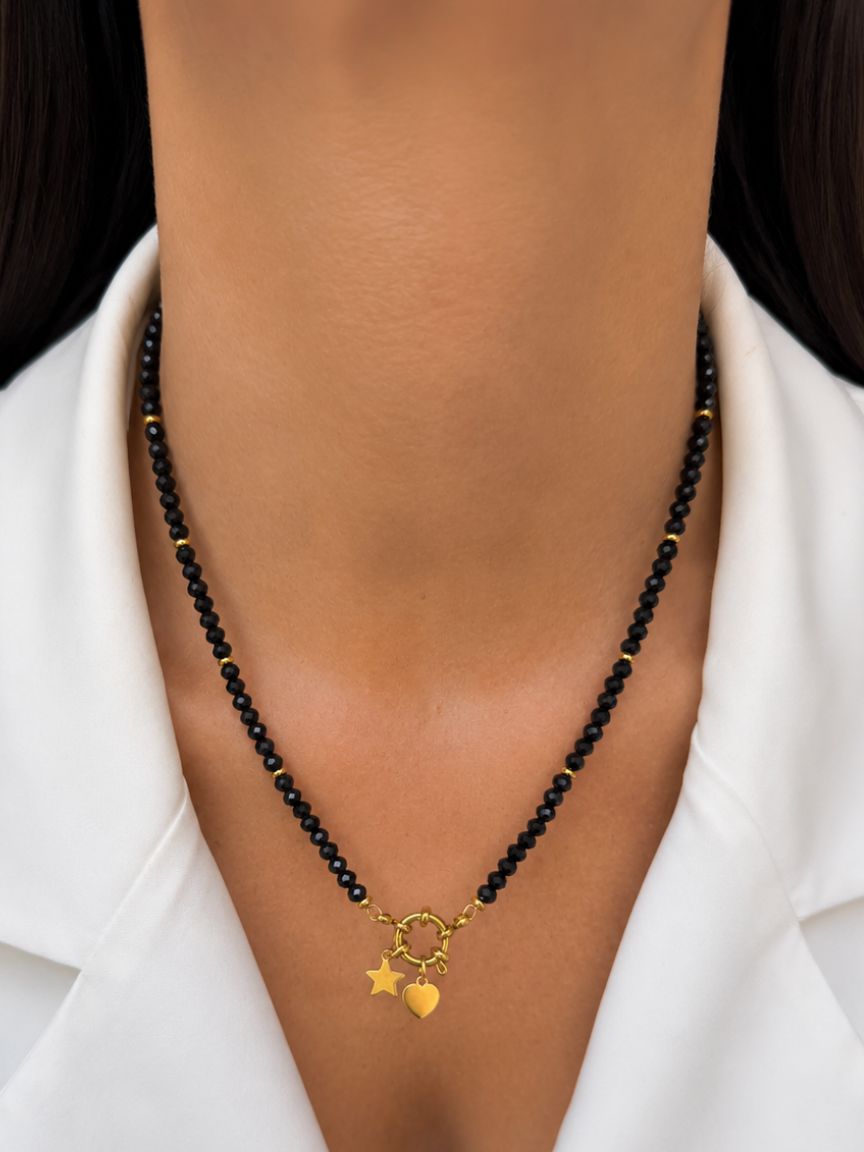 Collana Palmas Black