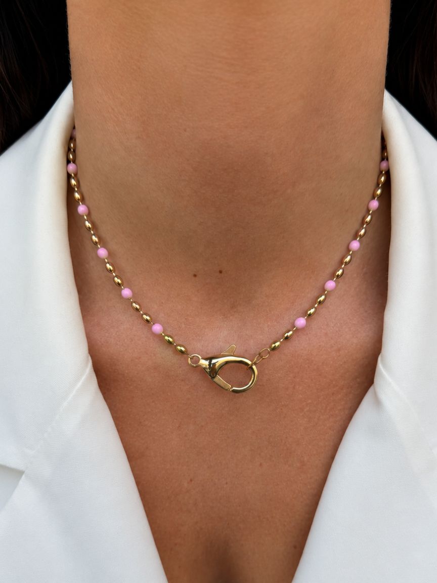 Collana Lipari Light Pink