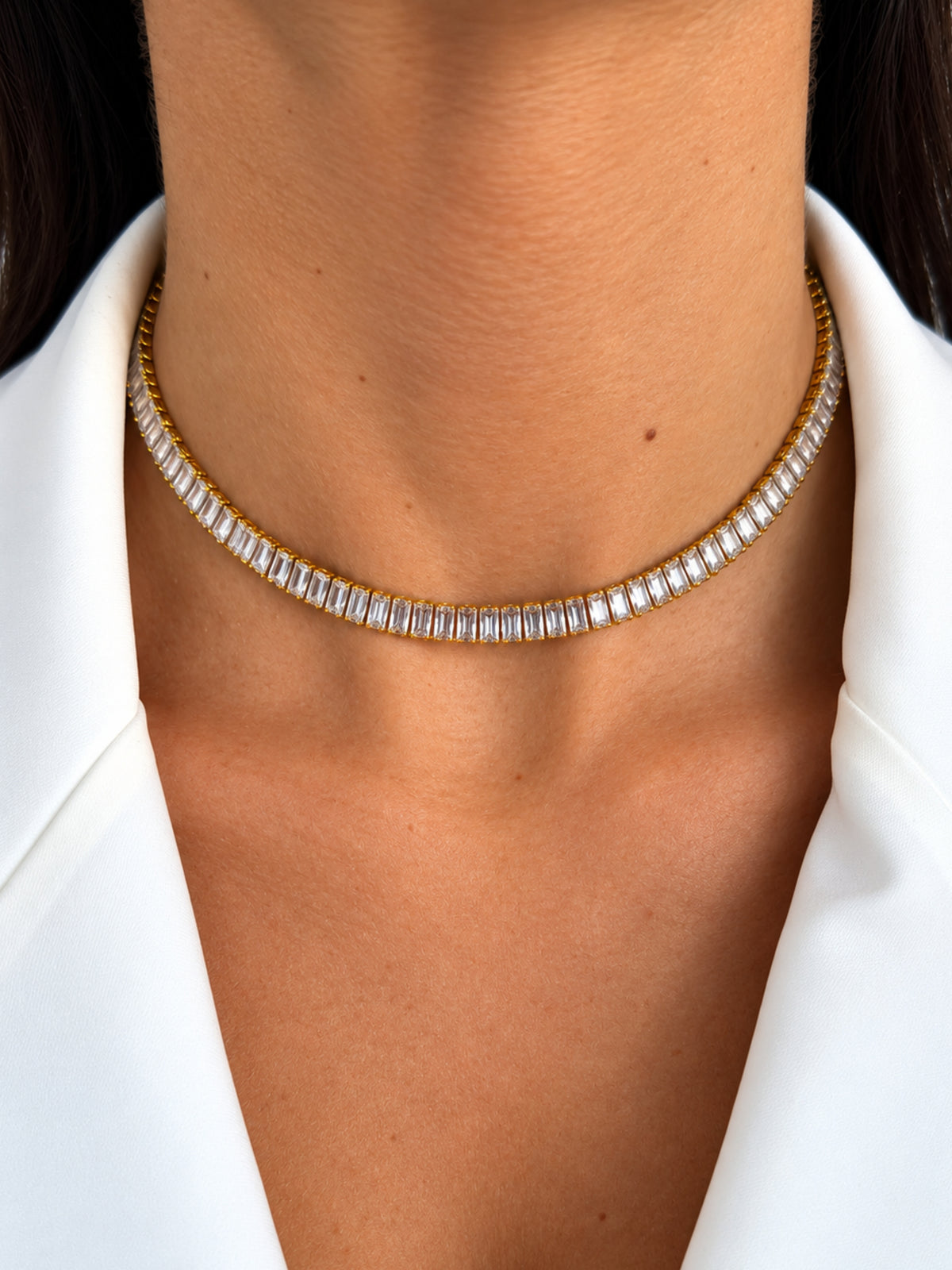 Collana Georgette White