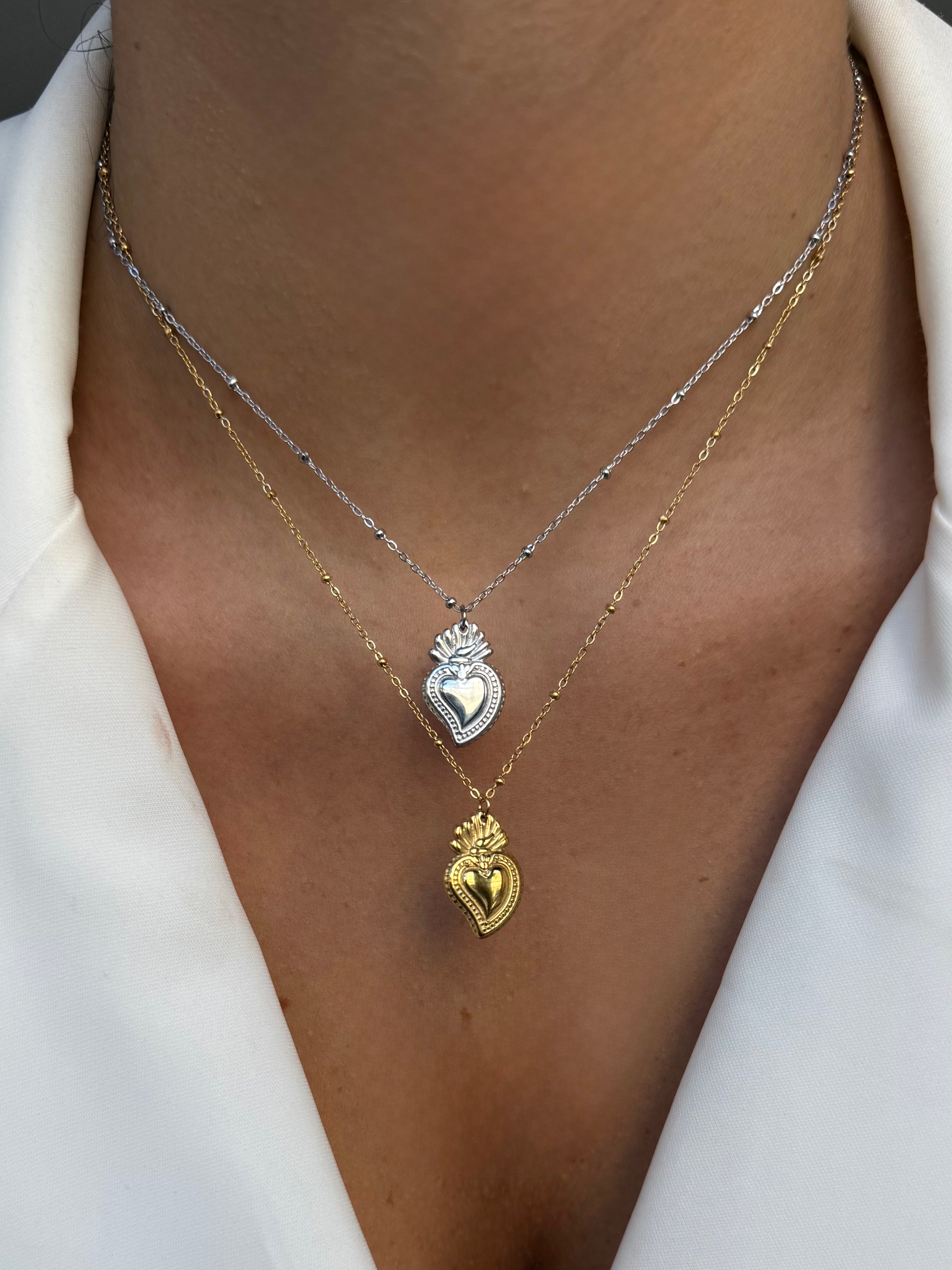 Collana Cuore Sacro