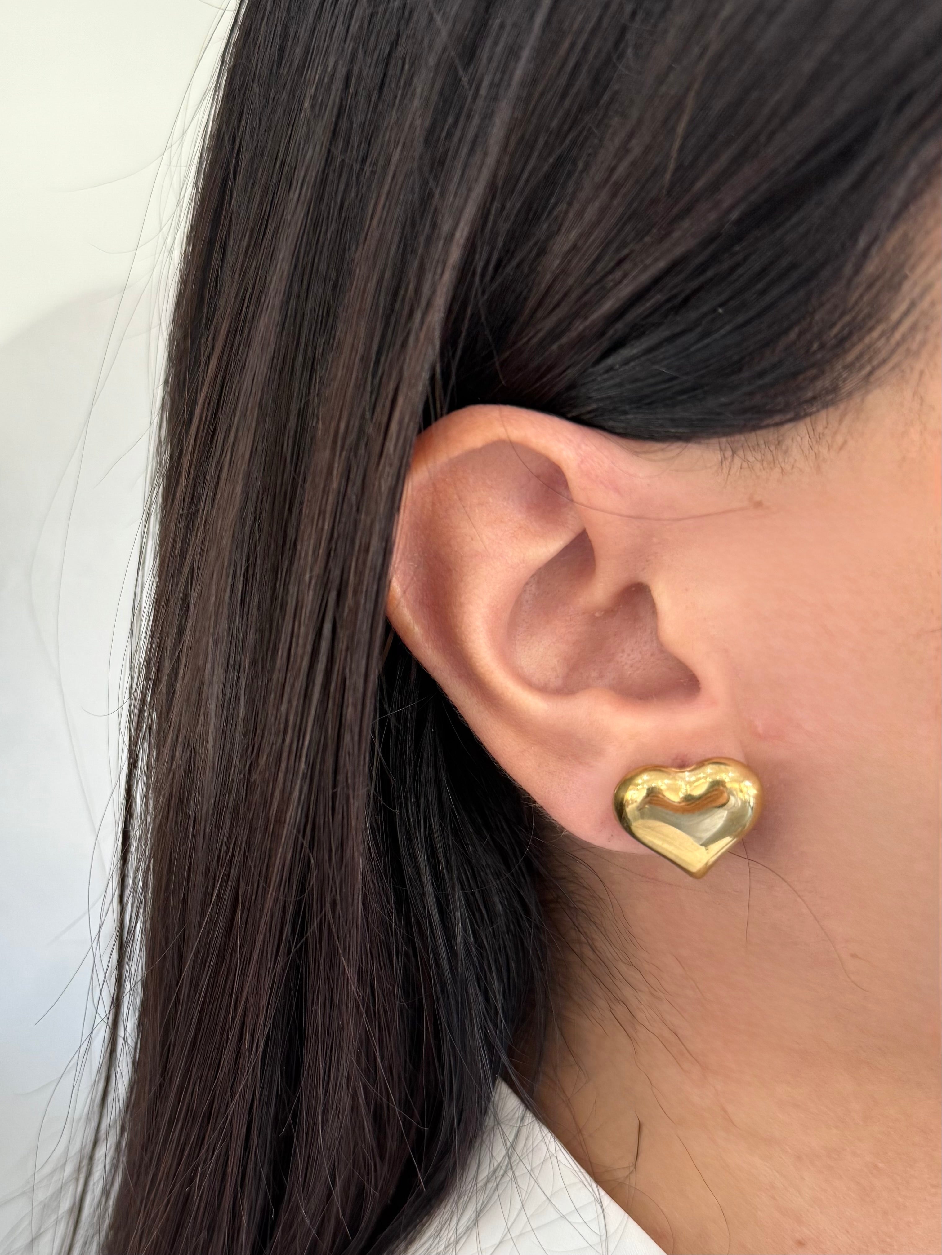 Orecchini Cuore Medium