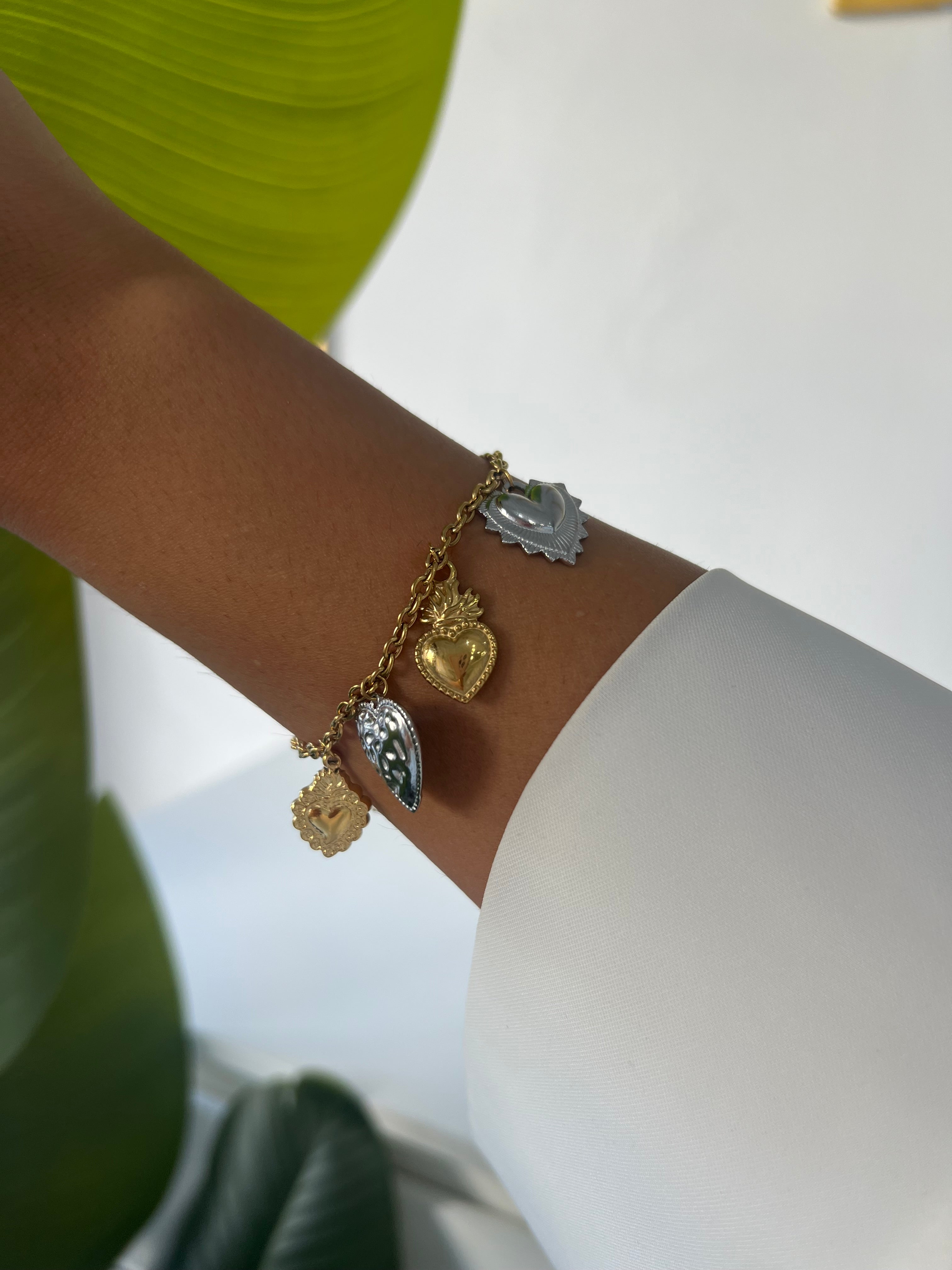 Bracciale Ambra Bicolor