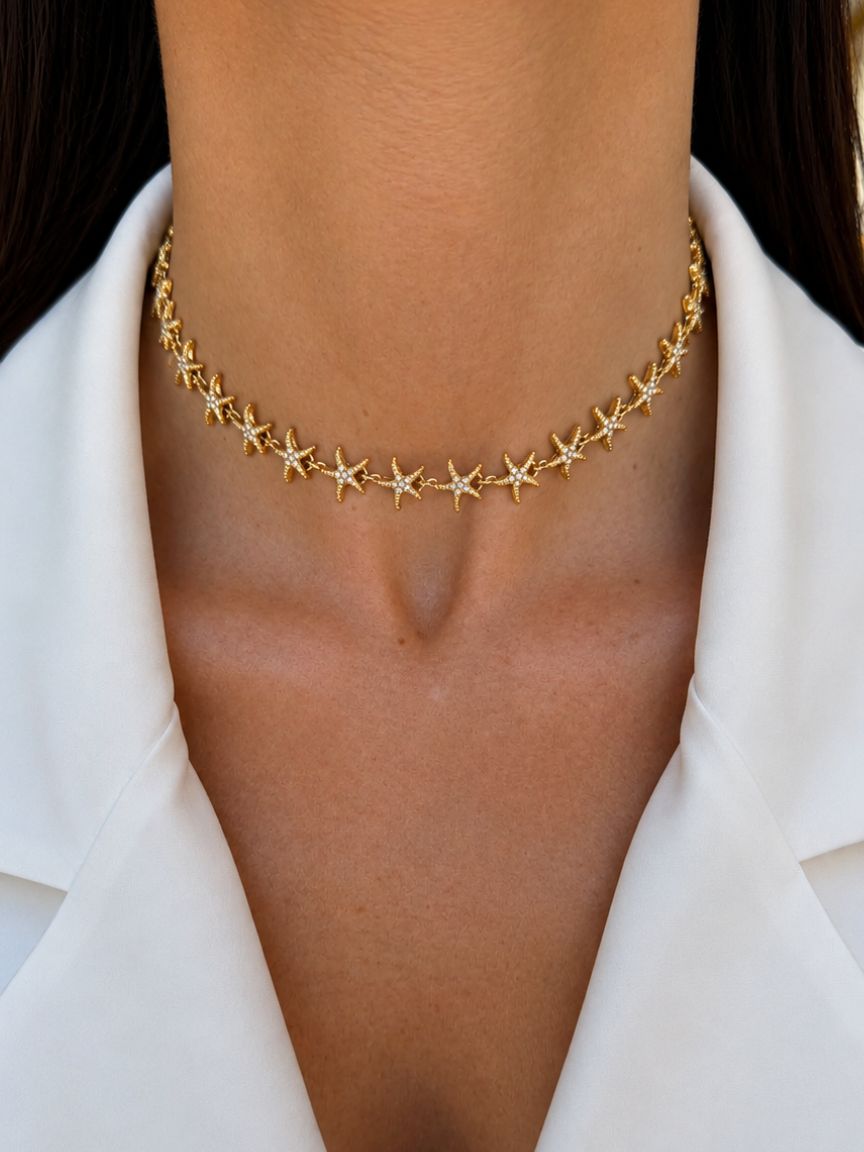 Collana Mykonos White